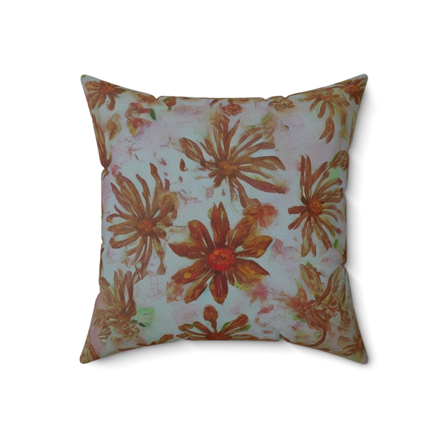 Spun Polyester Square Pillow