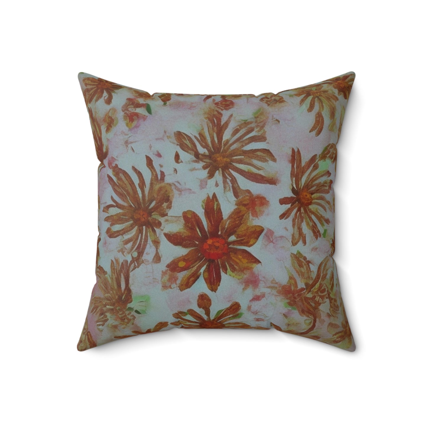 Spun Polyester Square Pillow