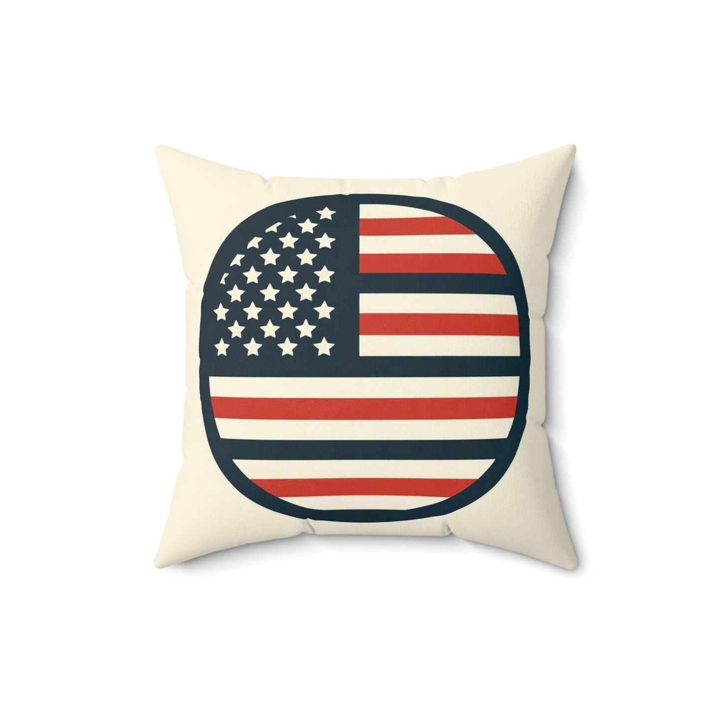 Spun Polyester Square Pillow
