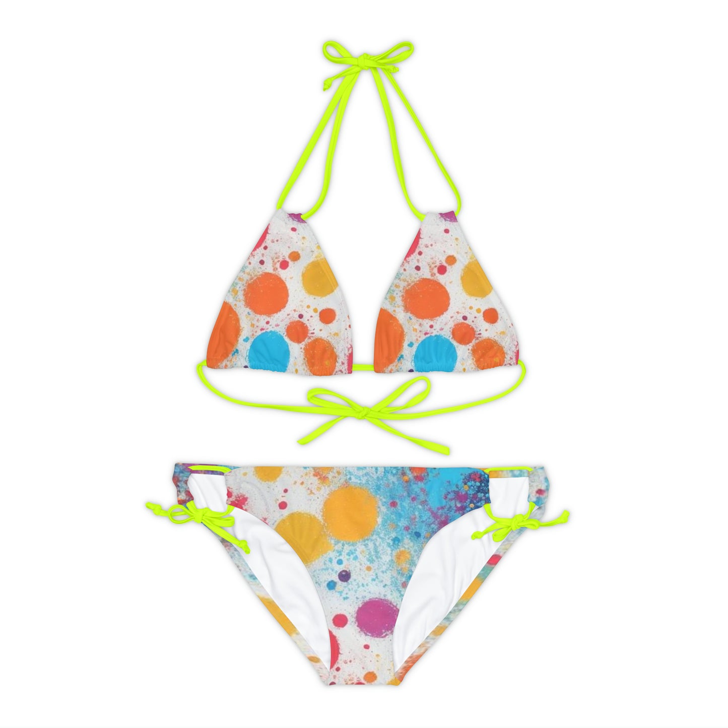 Strappy Bikini Set (AOP)