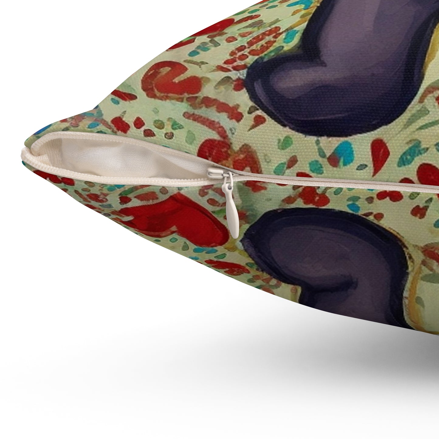 Spun Polyester Square Pillow