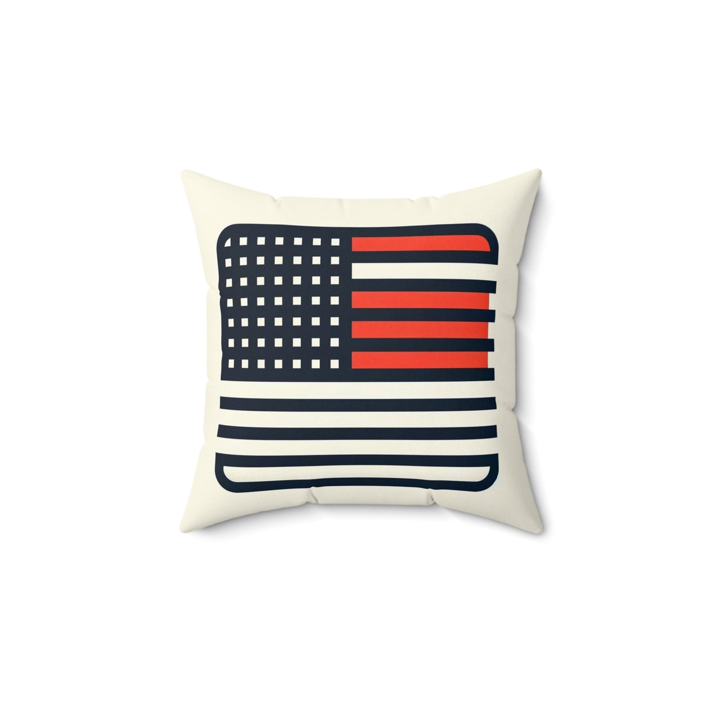 Spun Polyester Square Pillow