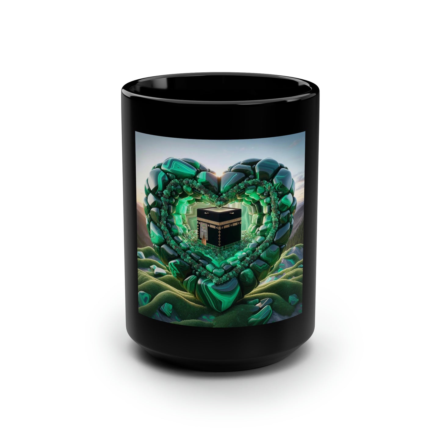 Black Mug, 15oz
