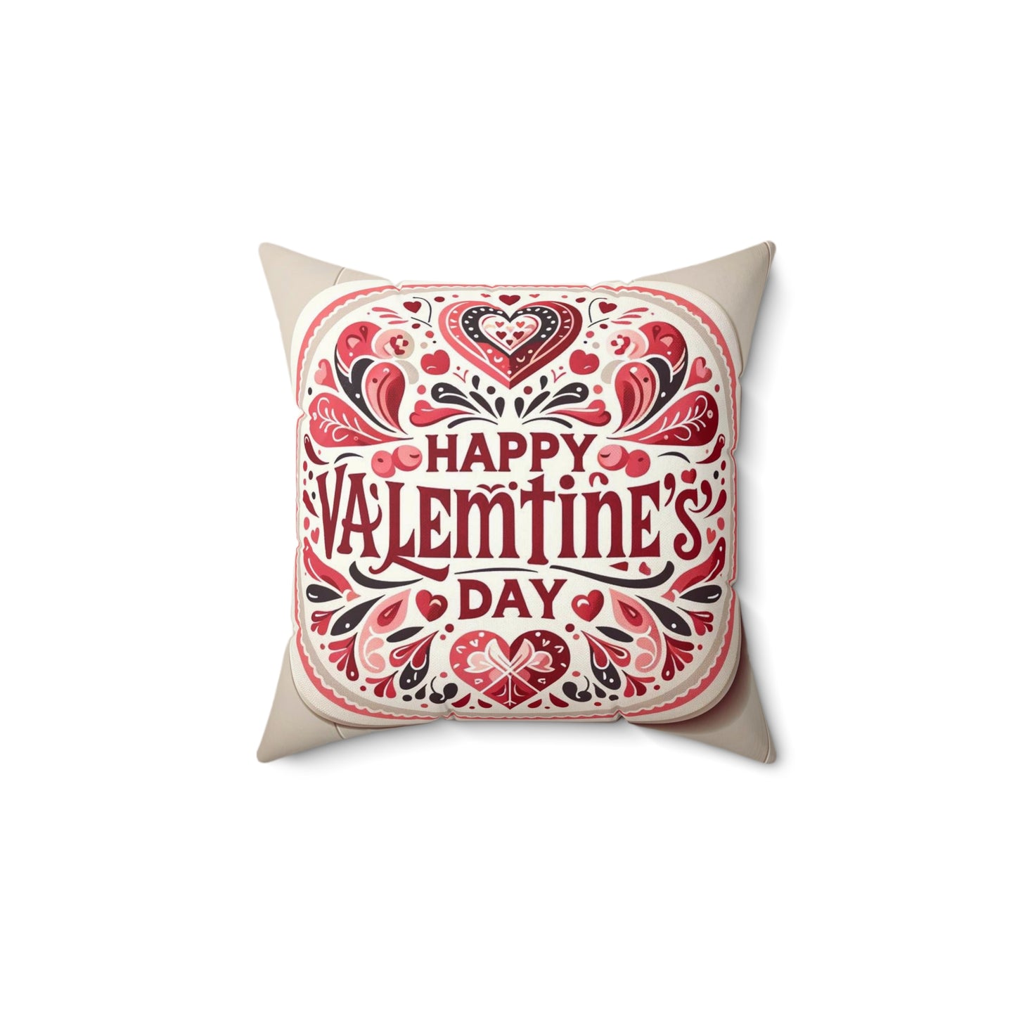 Spun Polyester Square Pillow