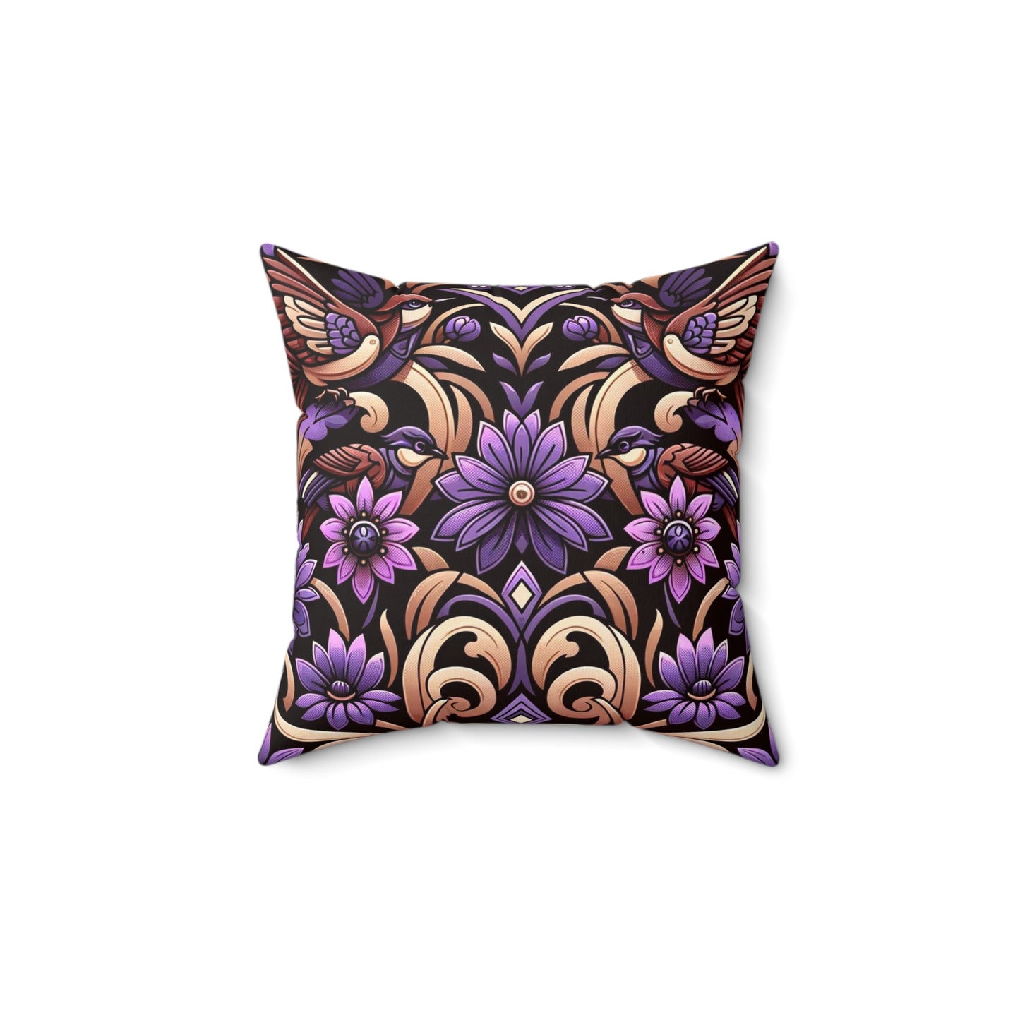 Spun Polyester Square Pillow