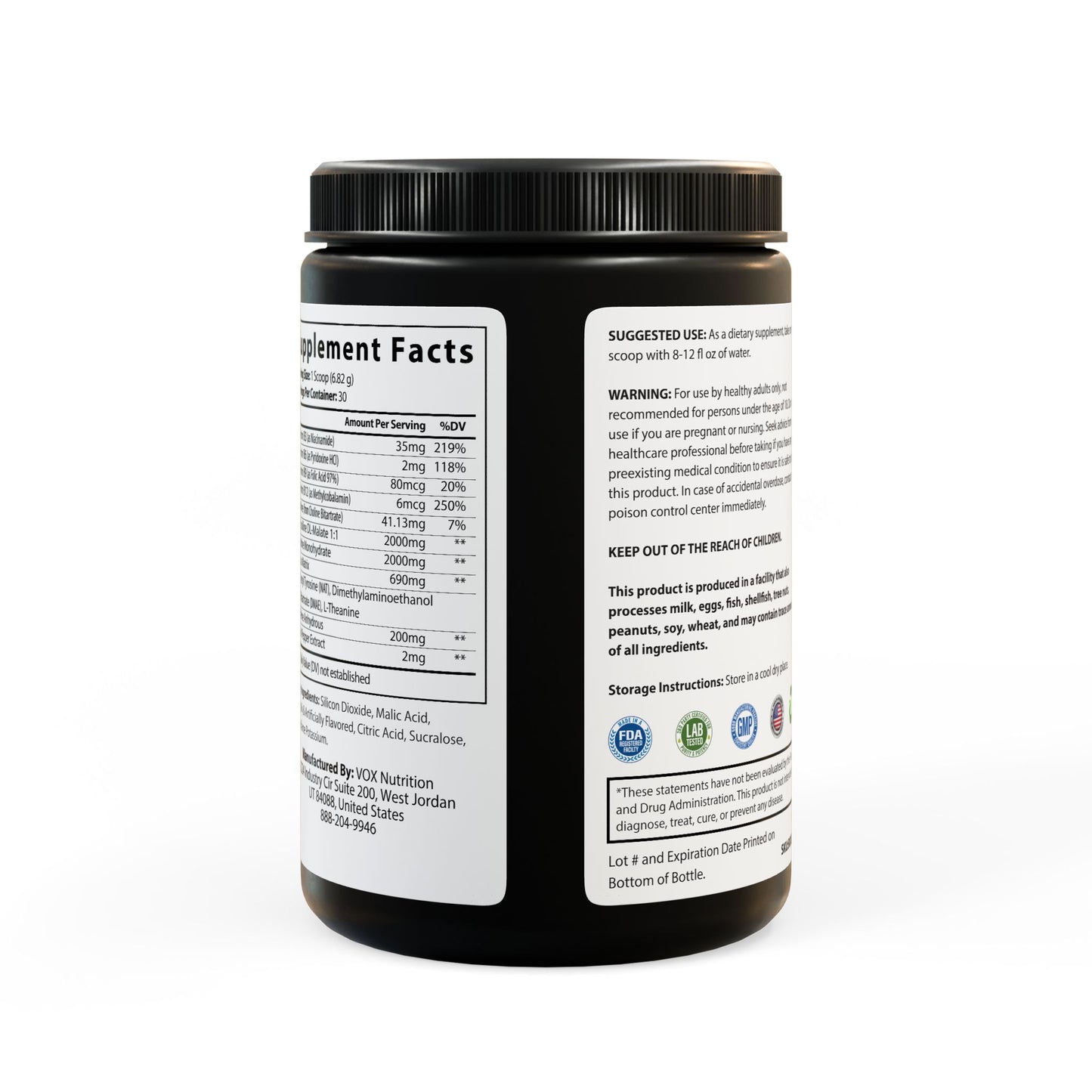 Pre-Workout Supplement, Fruit Punch (204g, 7.1oz) By Dr. Asad Ali Syed