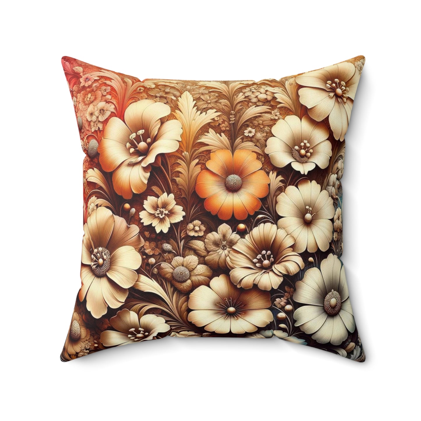Spun Polyester Square Pillow