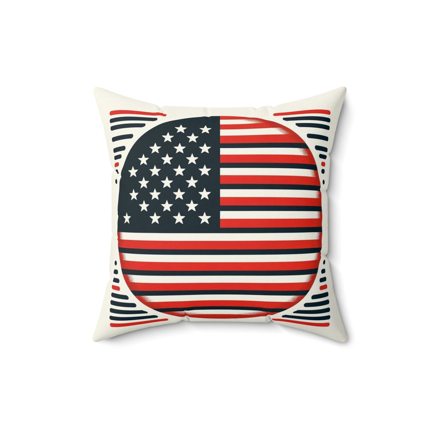Spun Polyester Square Pillow