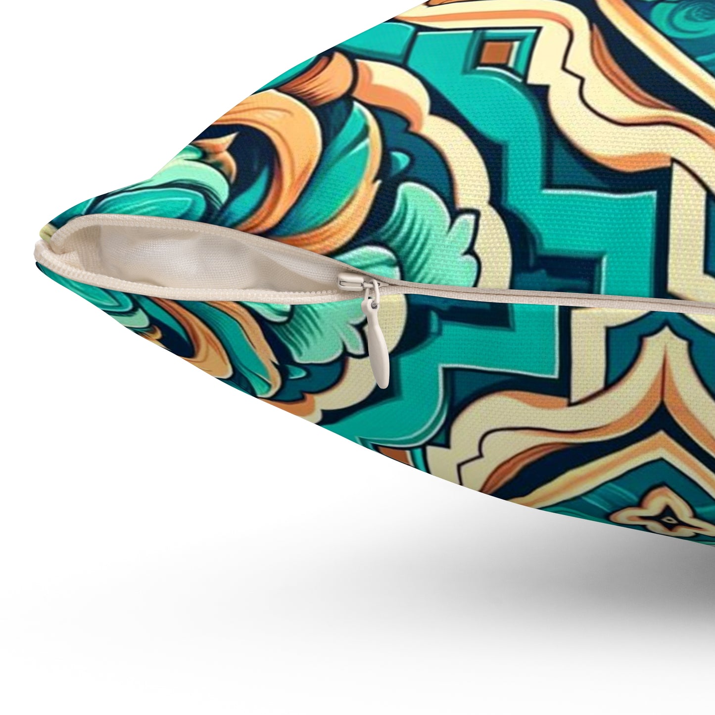 Spun Polyester Square Pillow