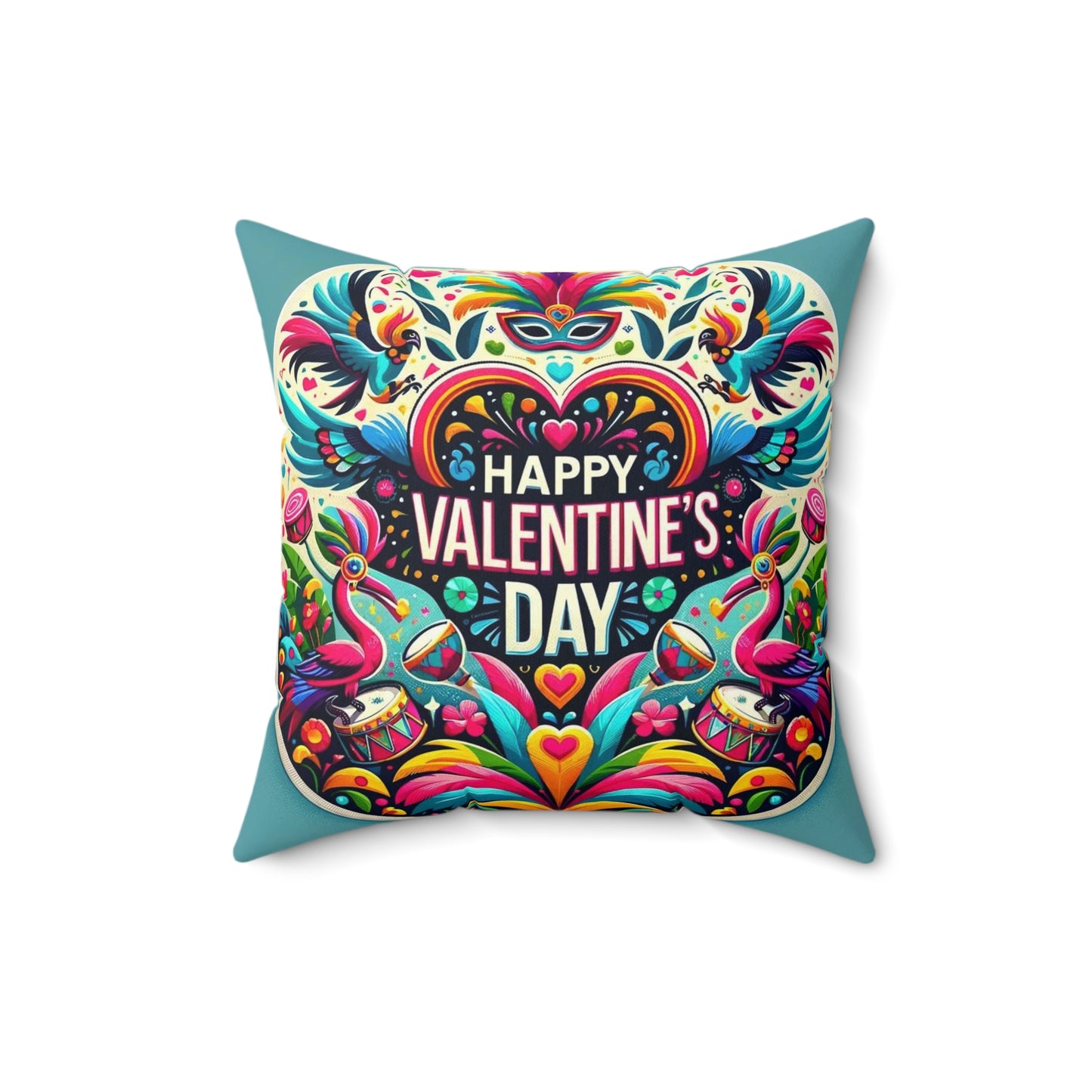Spun Polyester Square Pillow