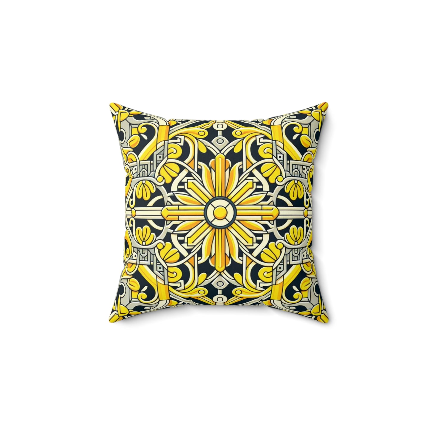 Spun Polyester Square Pillow