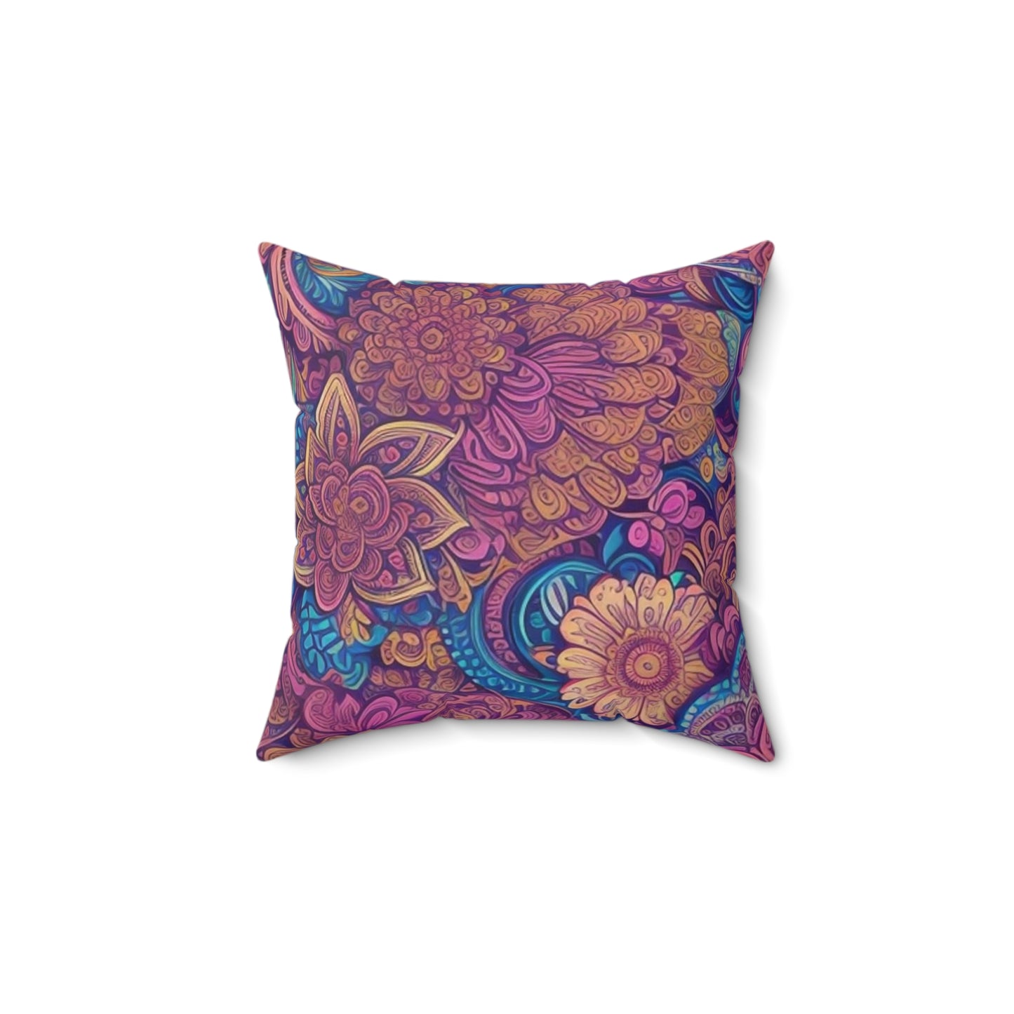 Spun Polyester Square Pillow