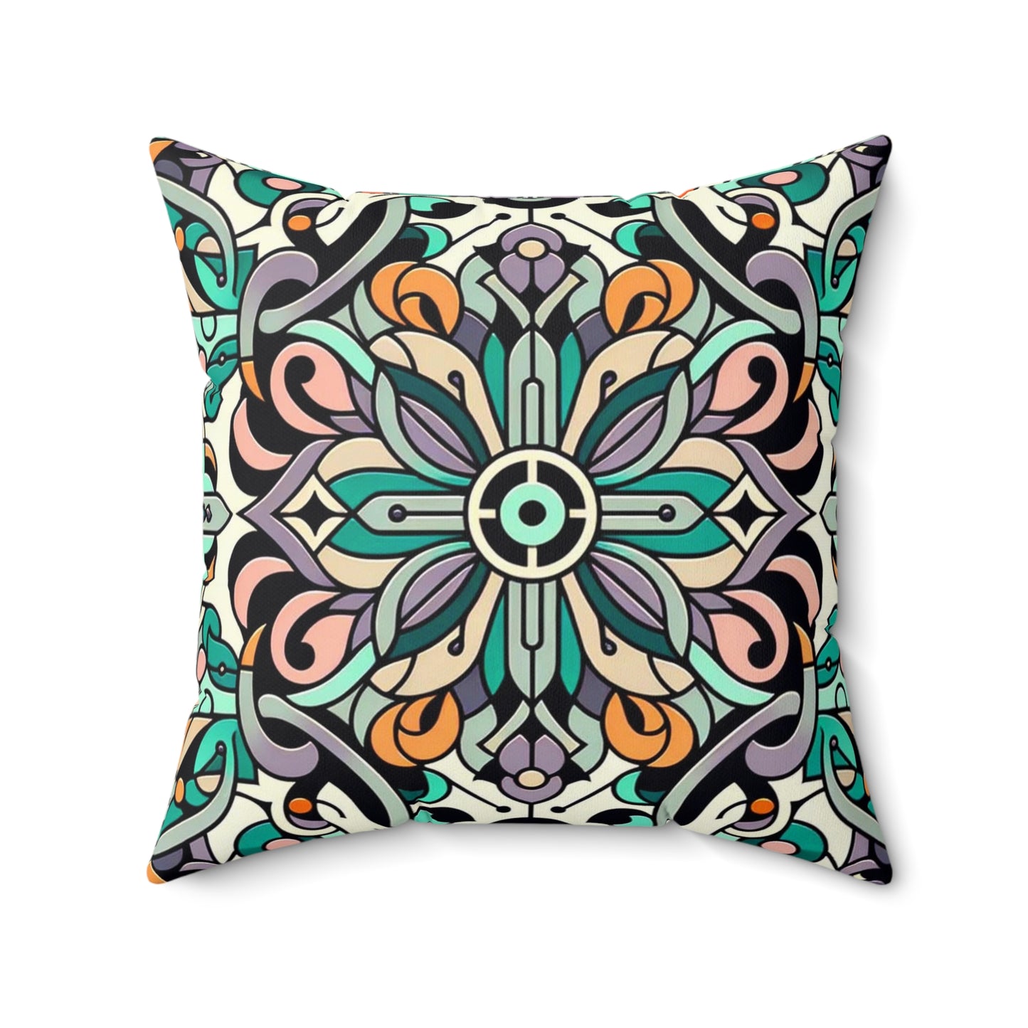 Spun Polyester Square Pillow