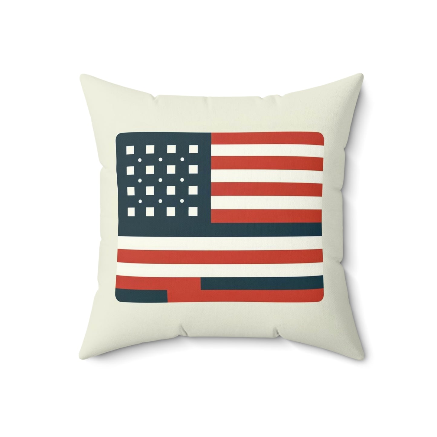 Spun Polyester Square Pillow