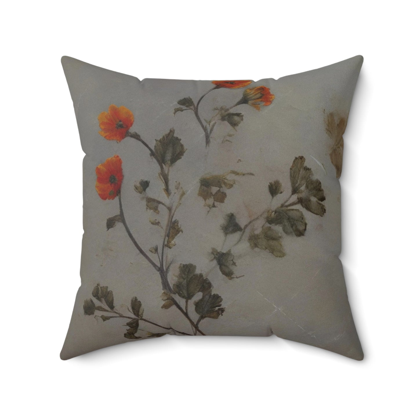 Spun Polyester Square Pillow