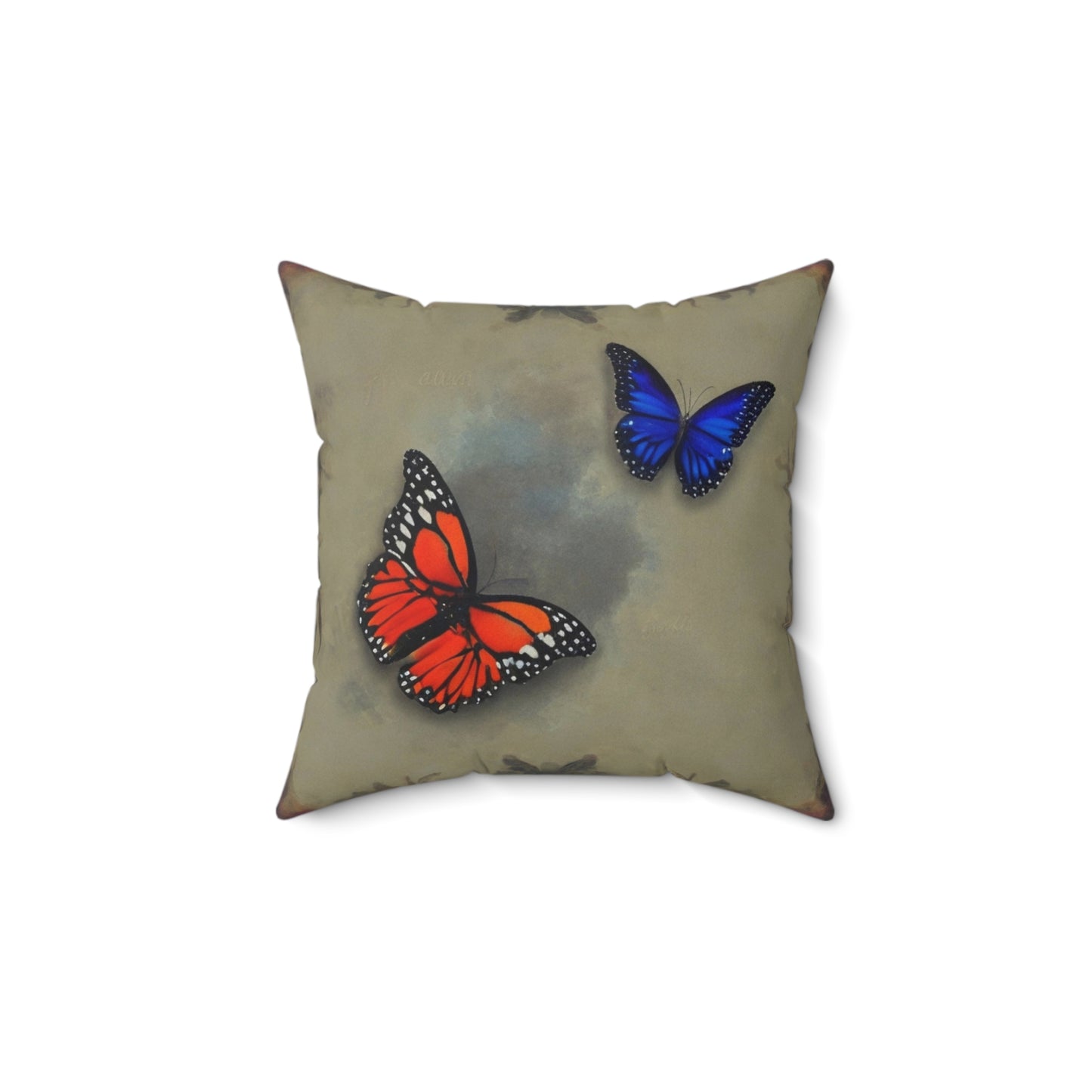 Spun Polyester Square Pillow