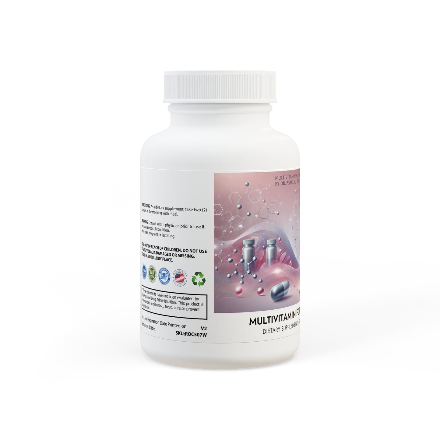 Multivitamin for Women Supplement (60 Capsules) By Dr. Asad Ali Syed