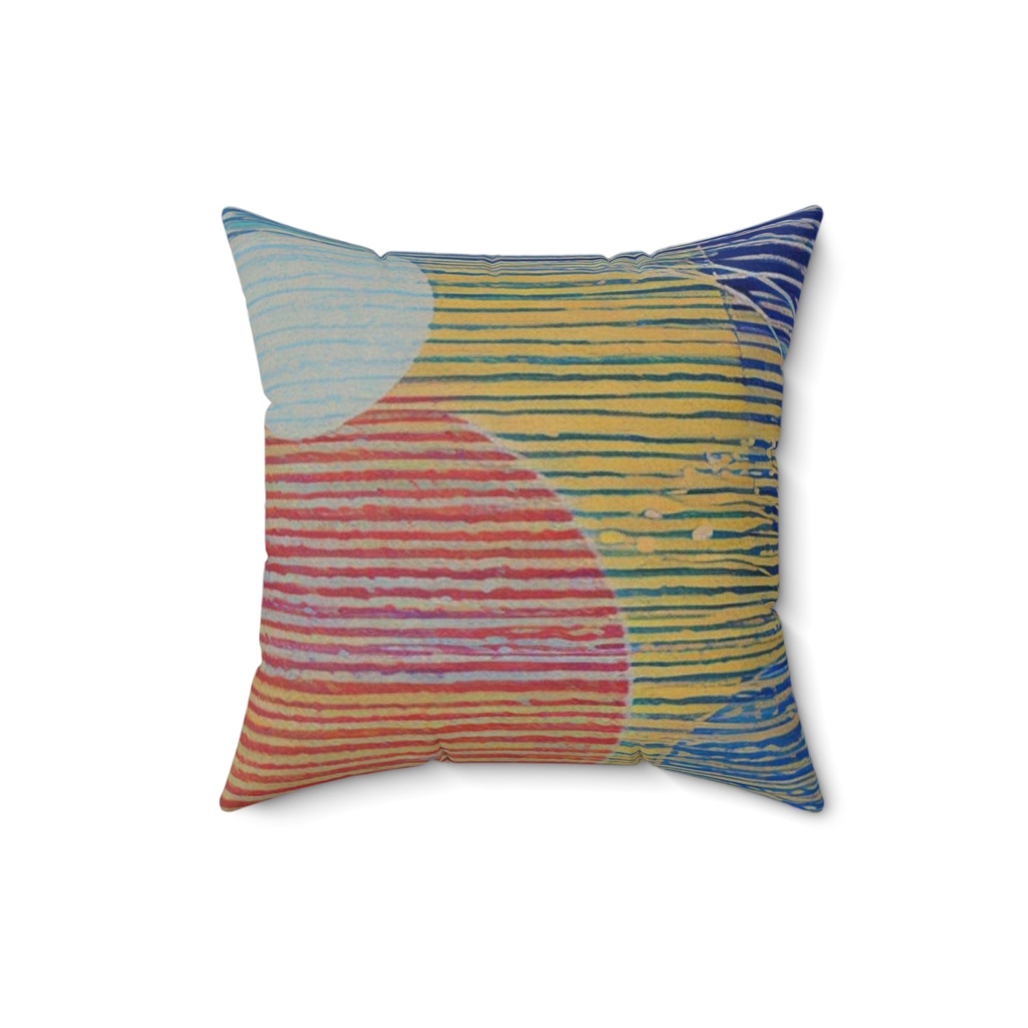 Spun Polyester Square Pillow
