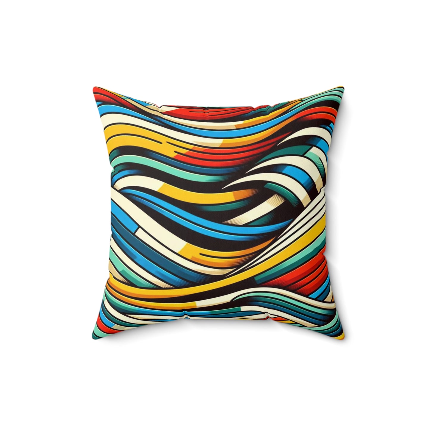 Spun Polyester Square Pillow