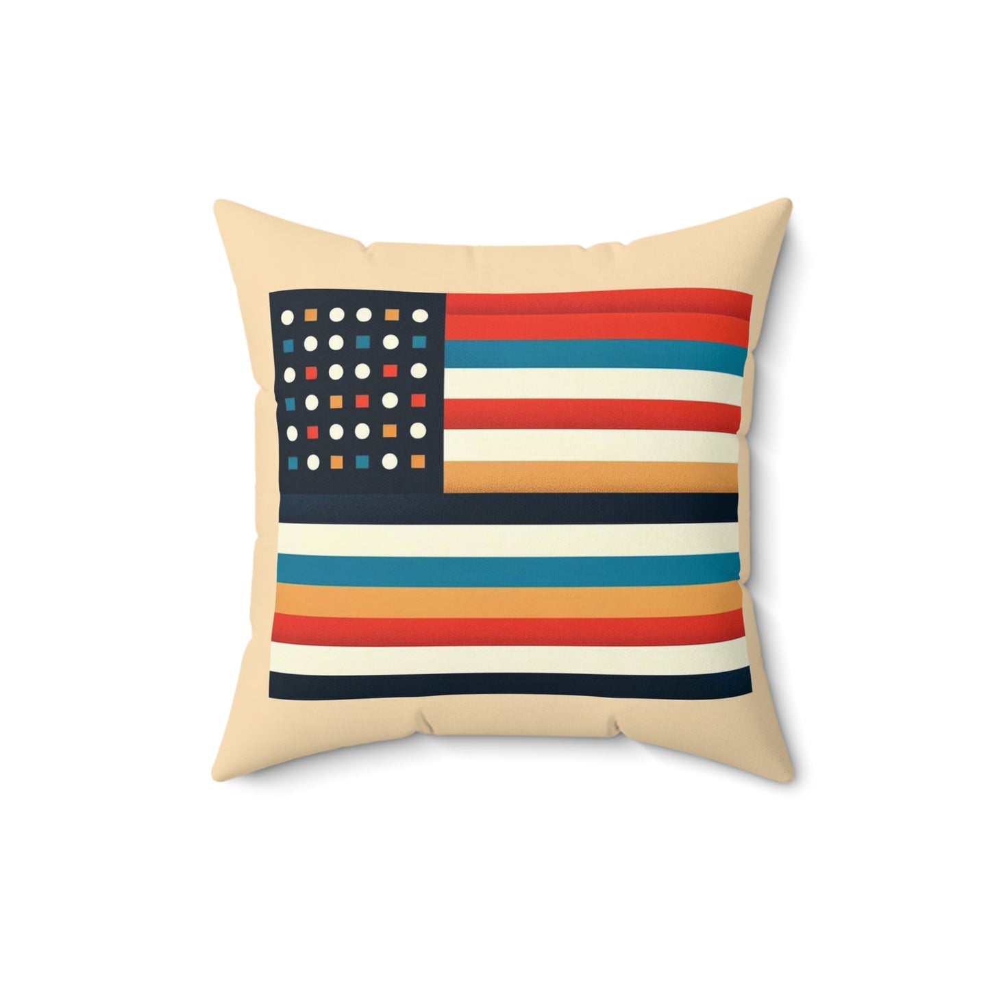 Spun Polyester Square Pillow