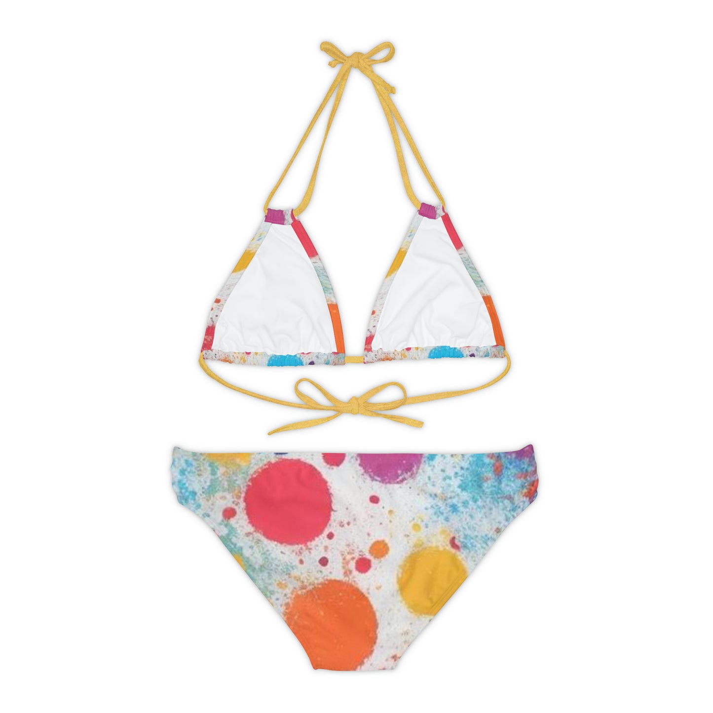 Strappy Bikini Set (AOP)