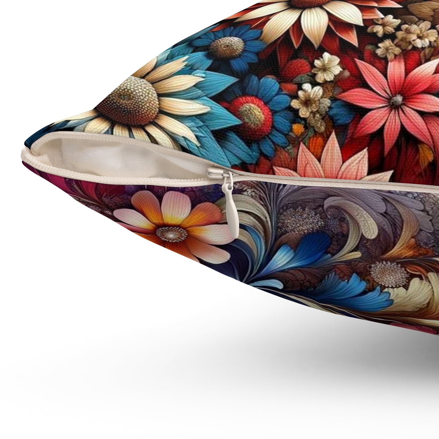 Spun Polyester Square Pillow