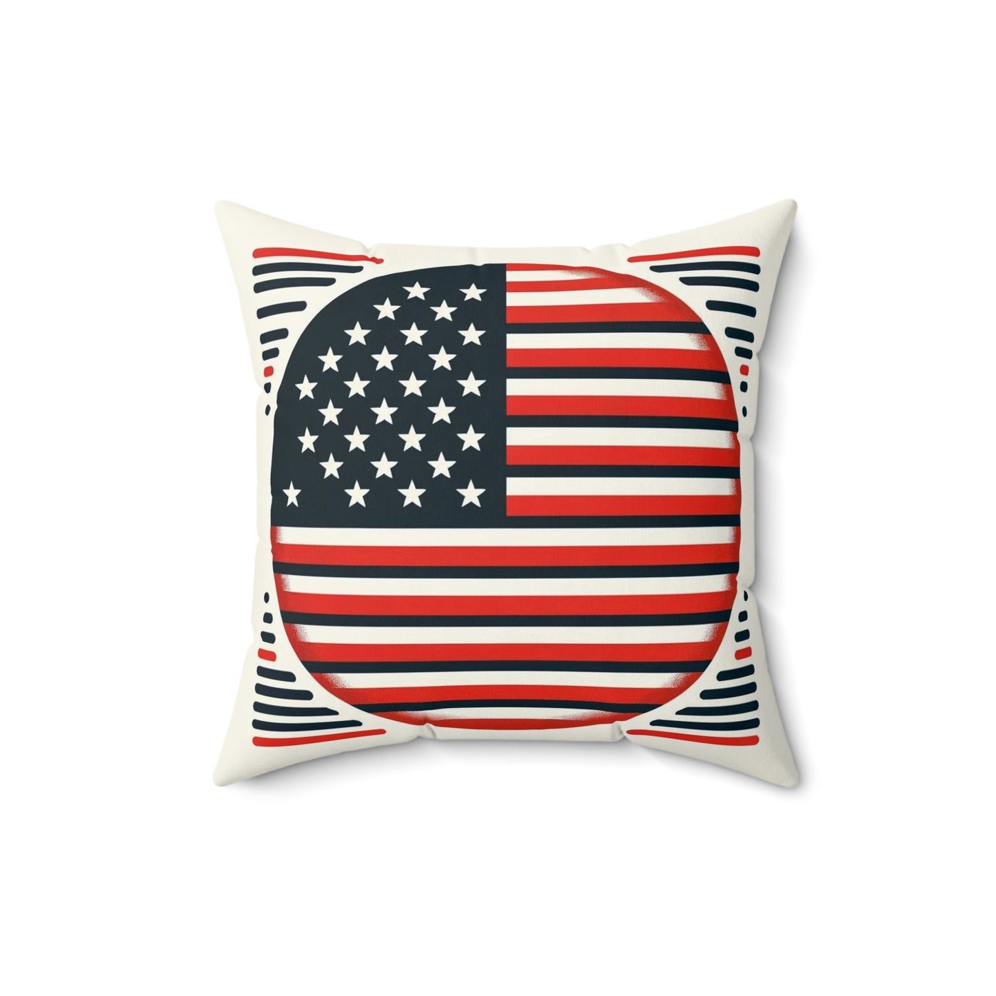 Spun Polyester Square Pillow