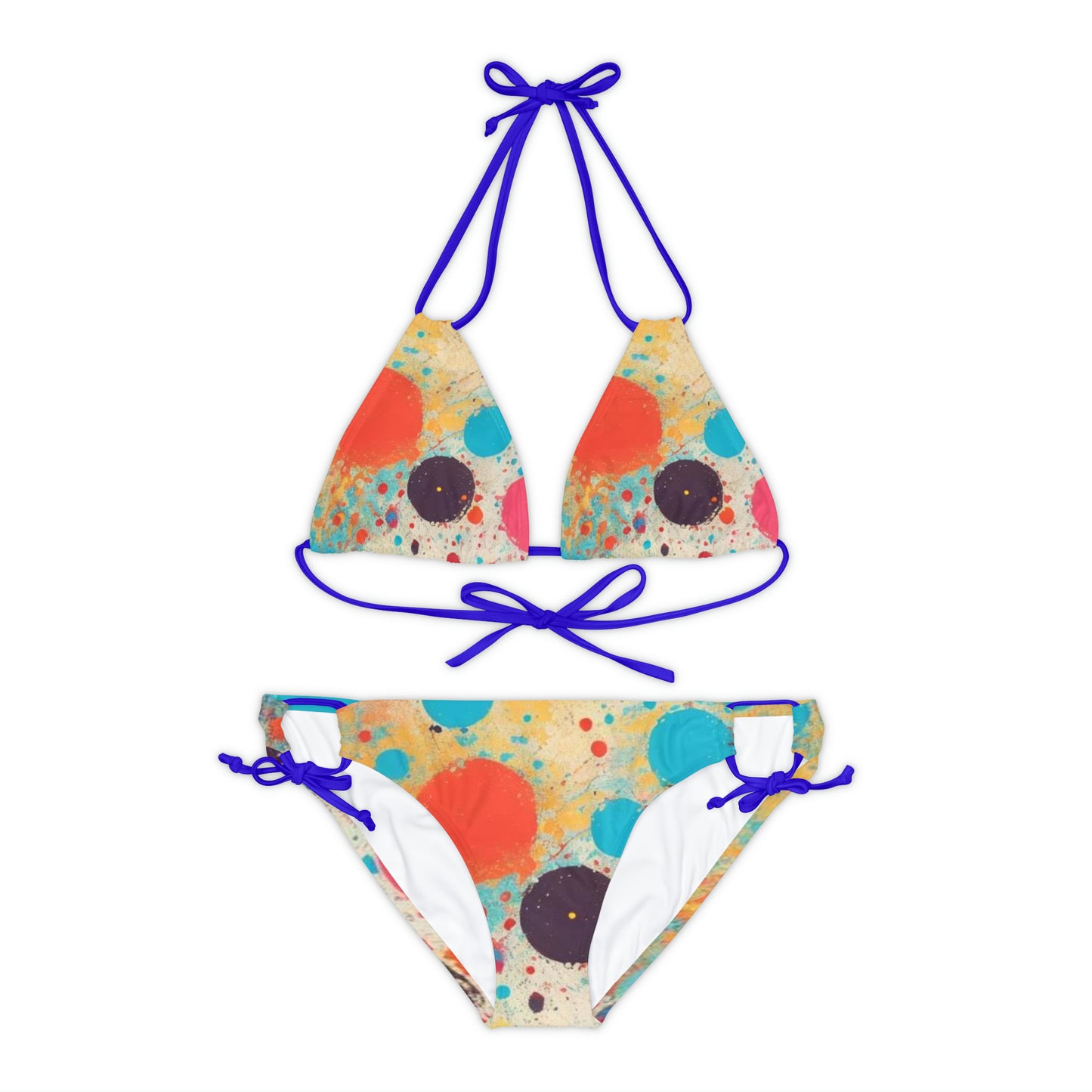 Strappy Bikini Set (AOP)