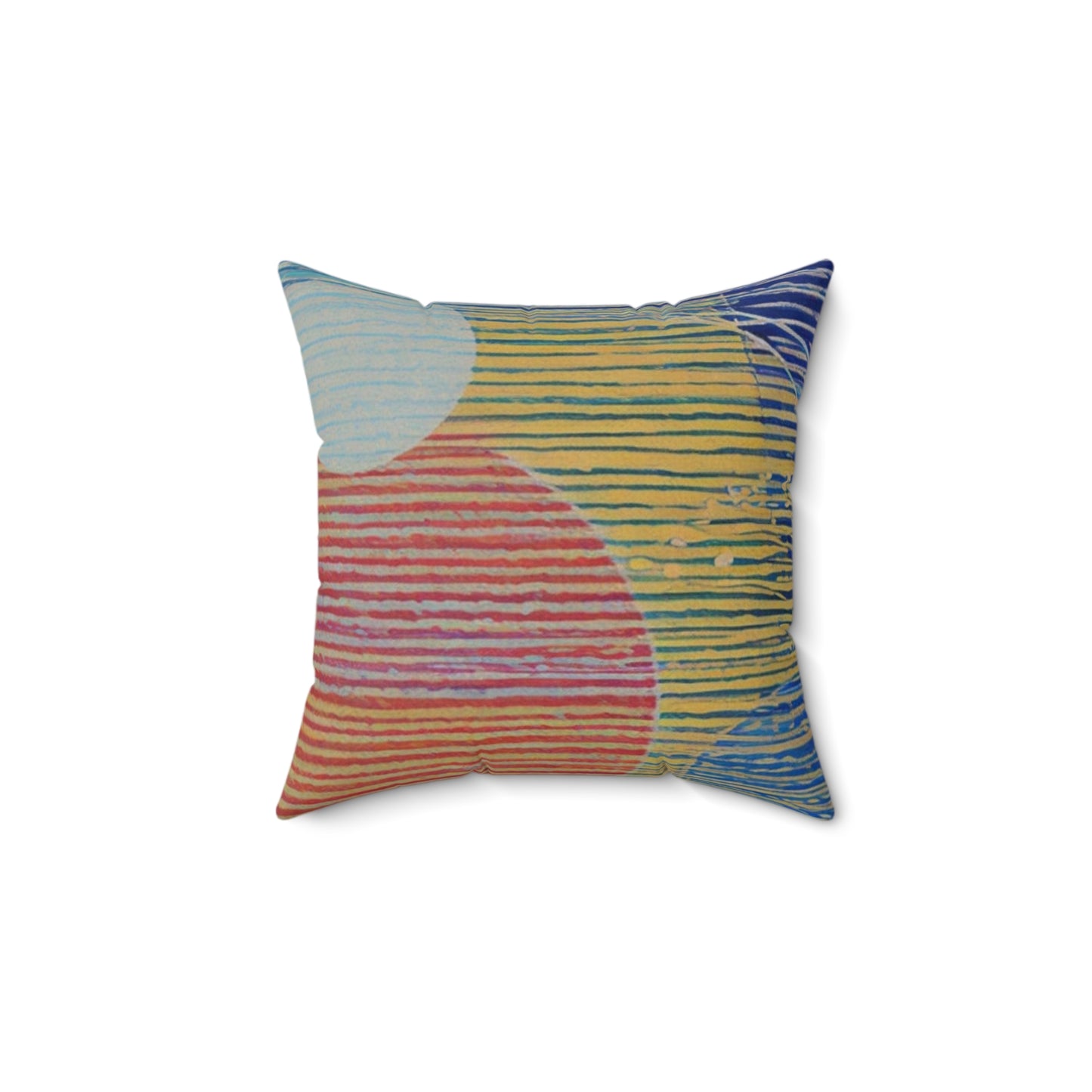 Spun Polyester Square Pillow
