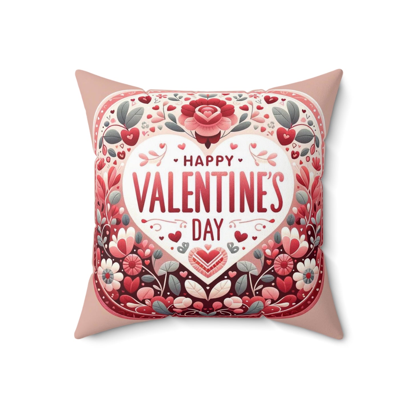 Spun Polyester Square Pillow