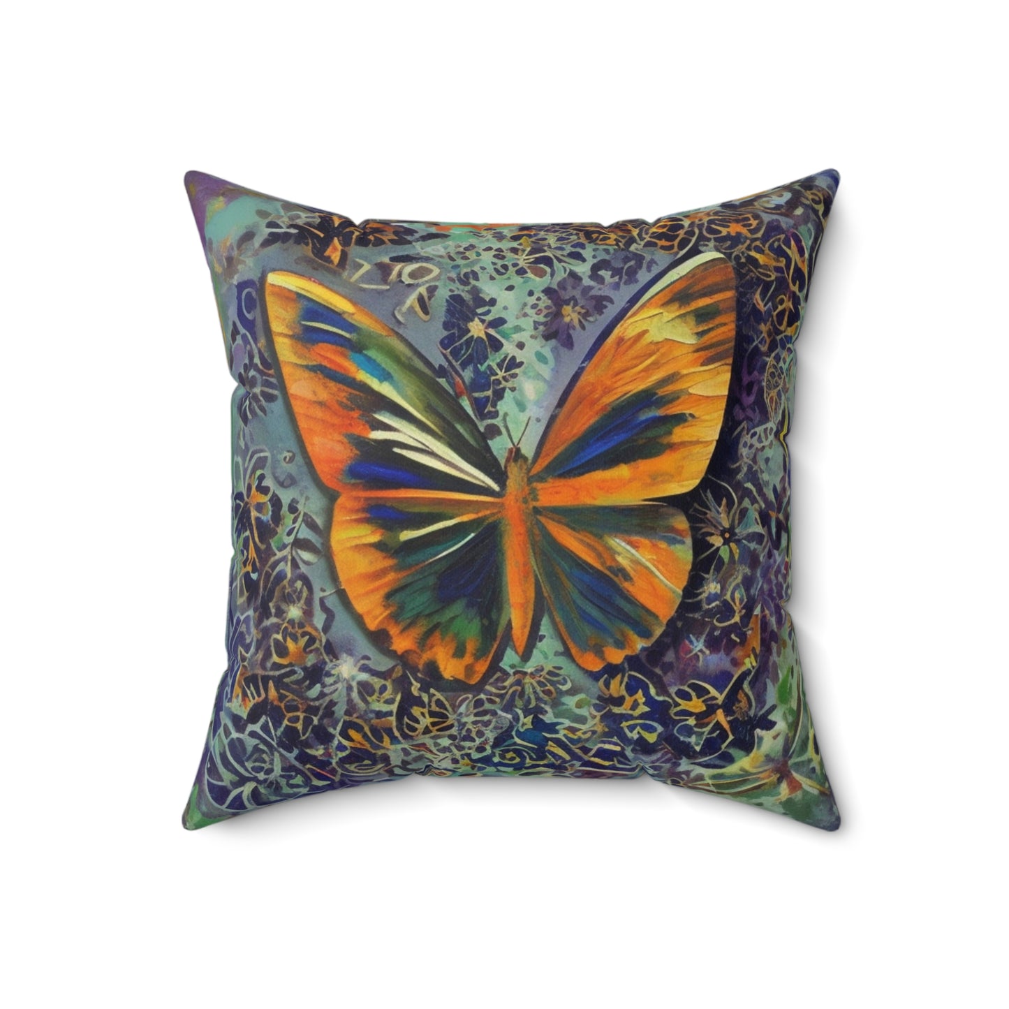 Spun Polyester Square Pillow