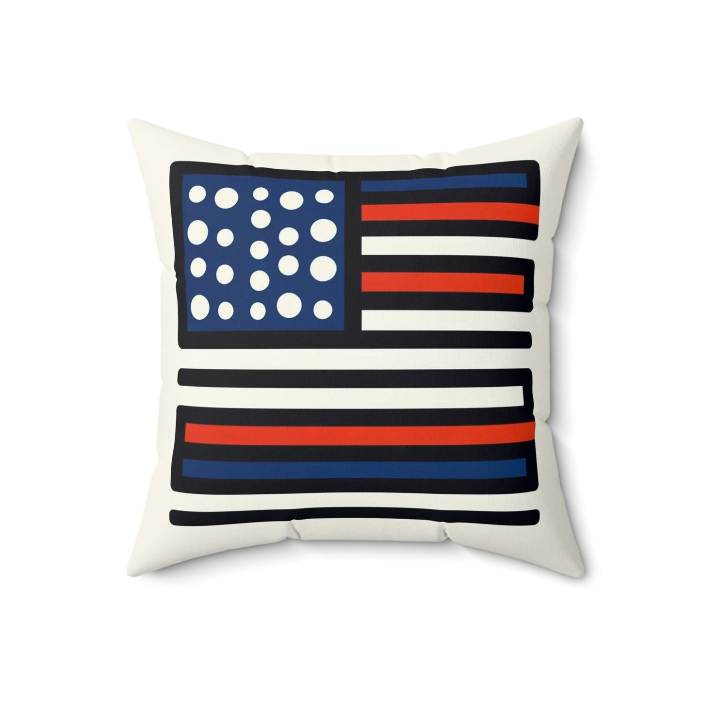 Spun Polyester Square Pillow