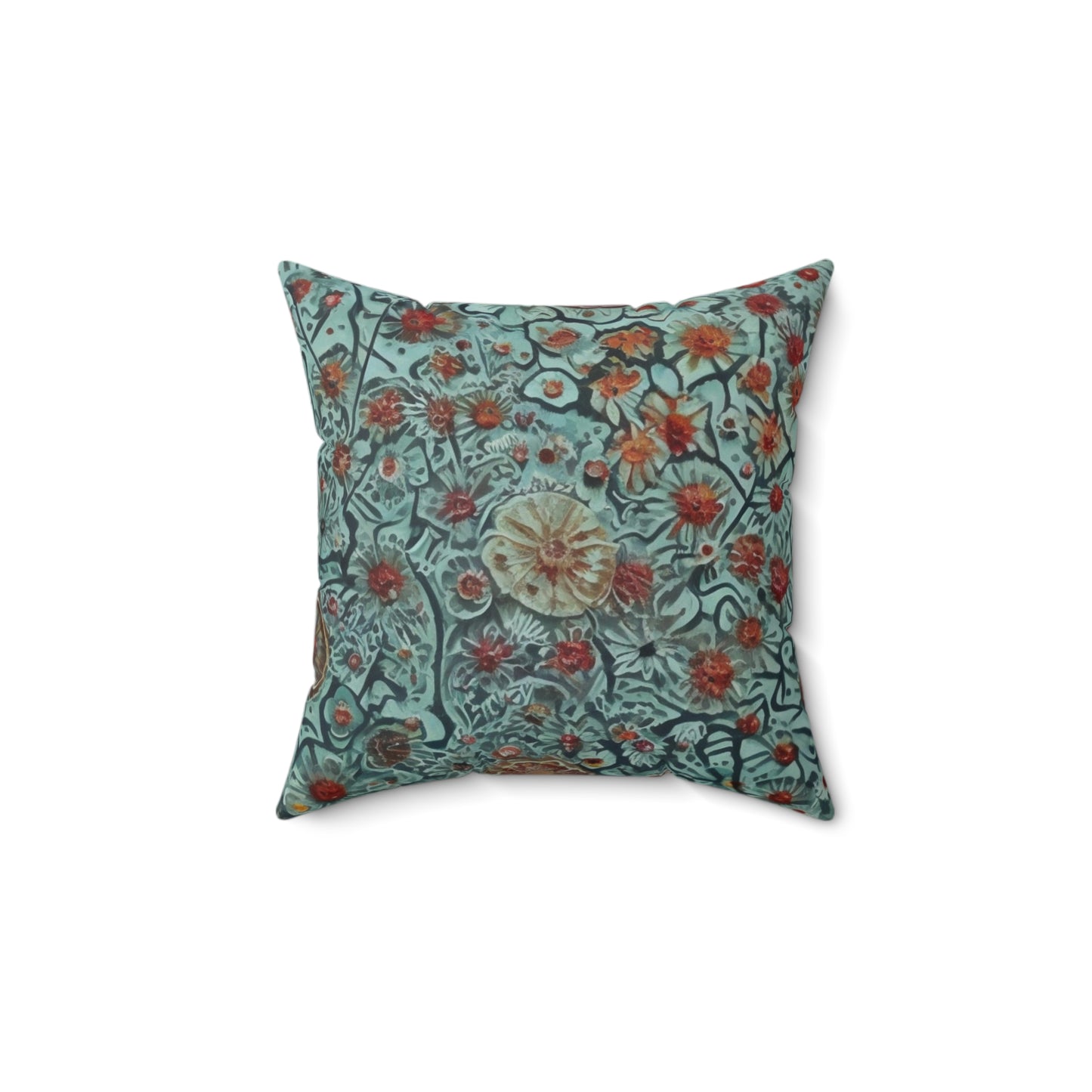 Spun Polyester Square Pillow
