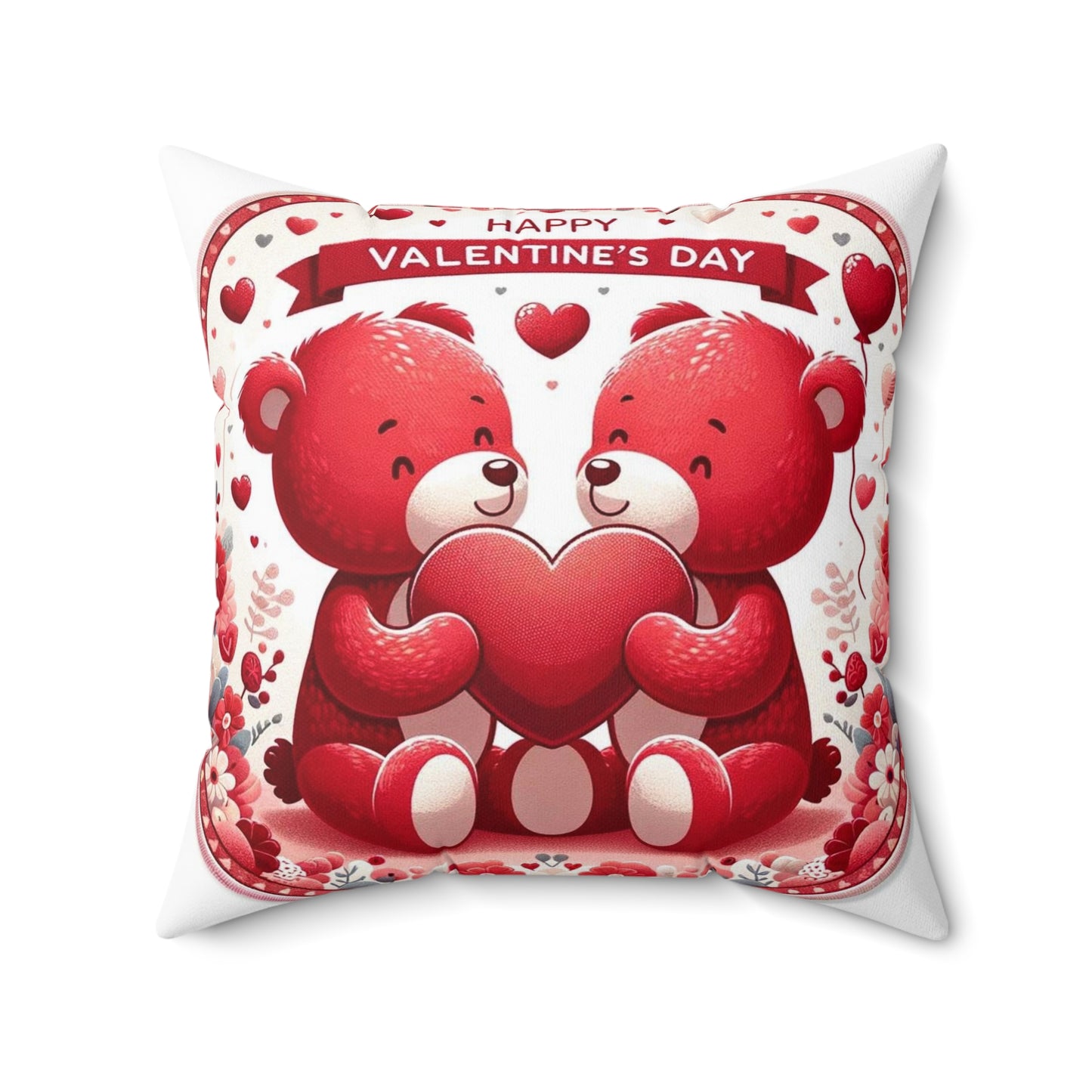 Spun Polyester Square Pillow