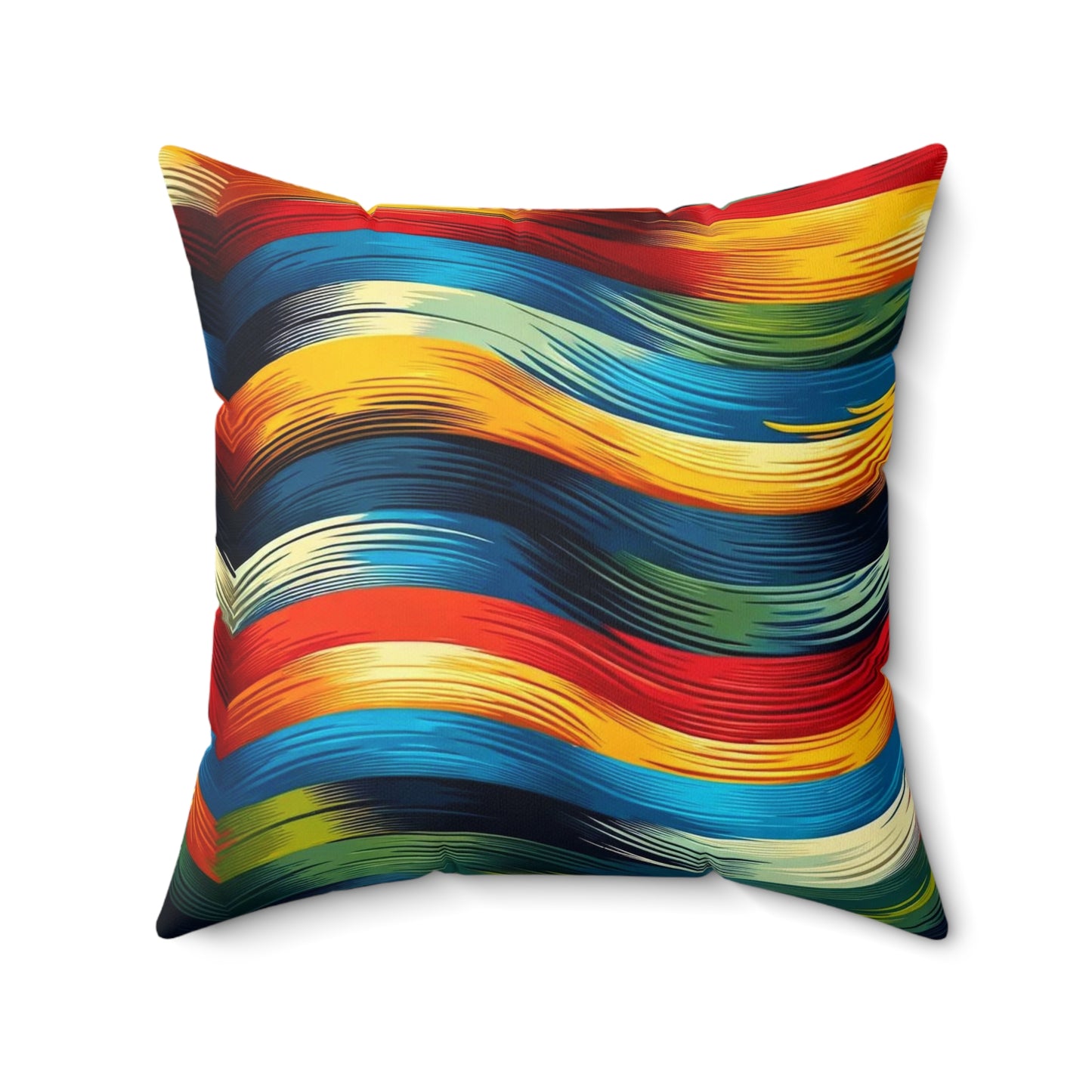 Spun Polyester Square Pillow