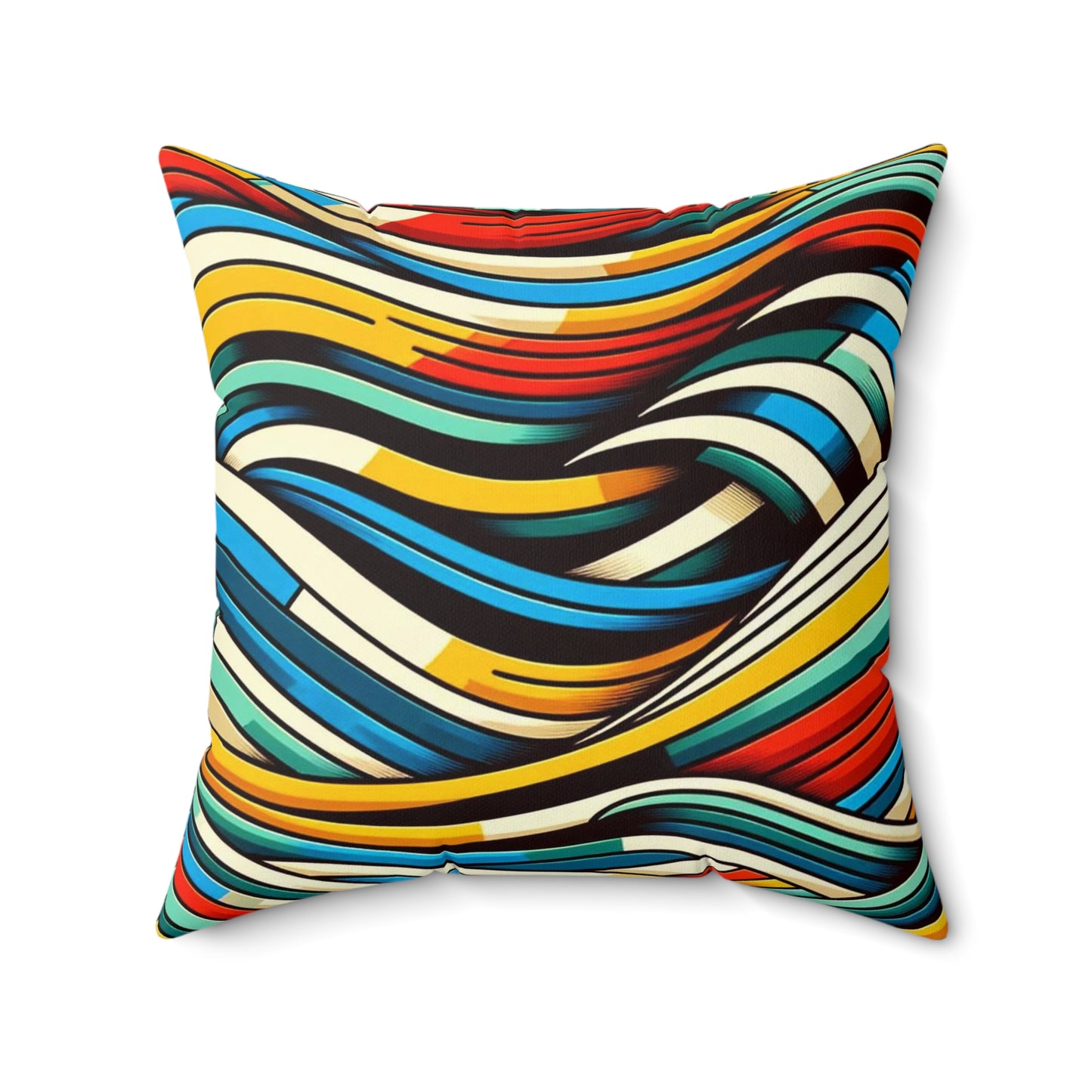 Spun Polyester Square Pillow