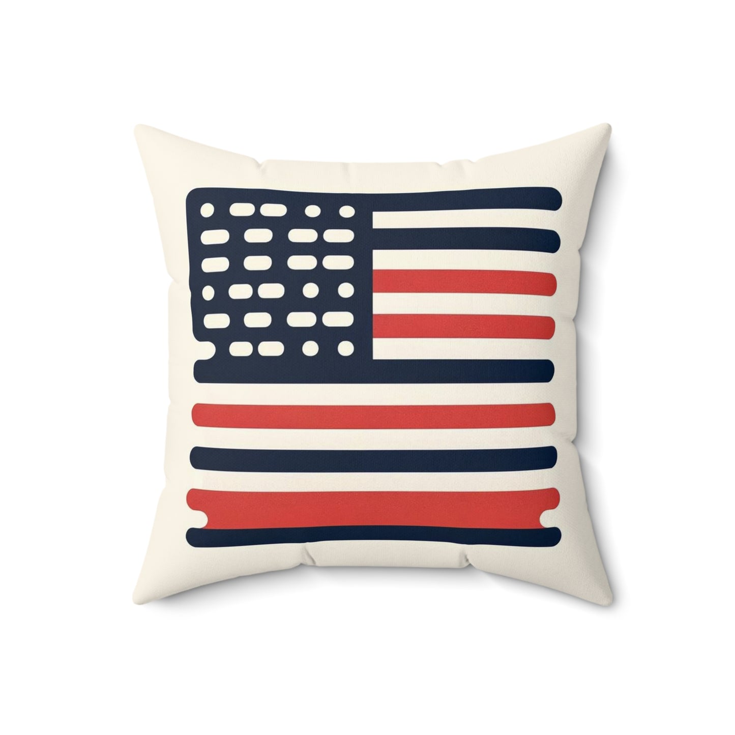 Spun Polyester Square Pillow