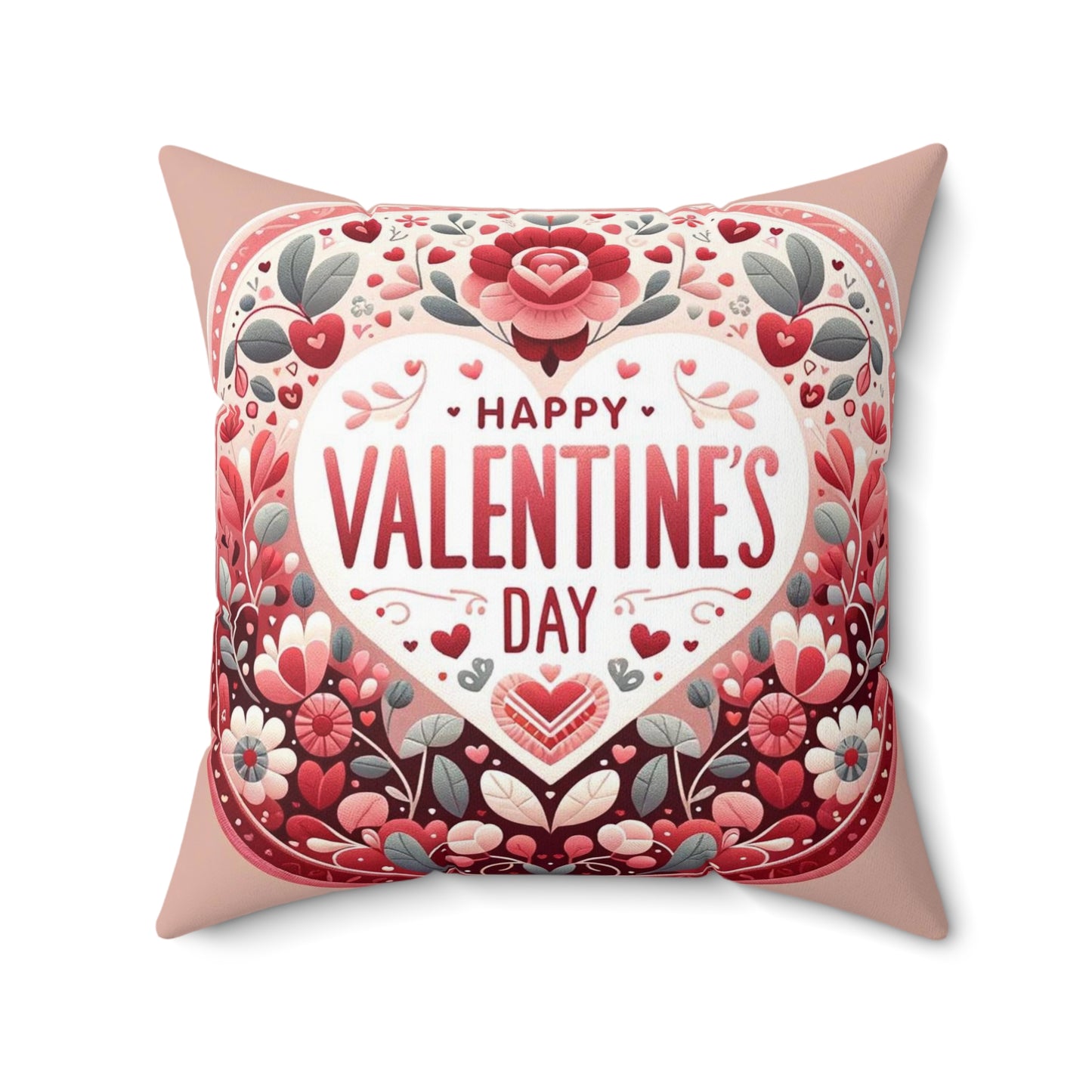 Spun Polyester Square Pillow