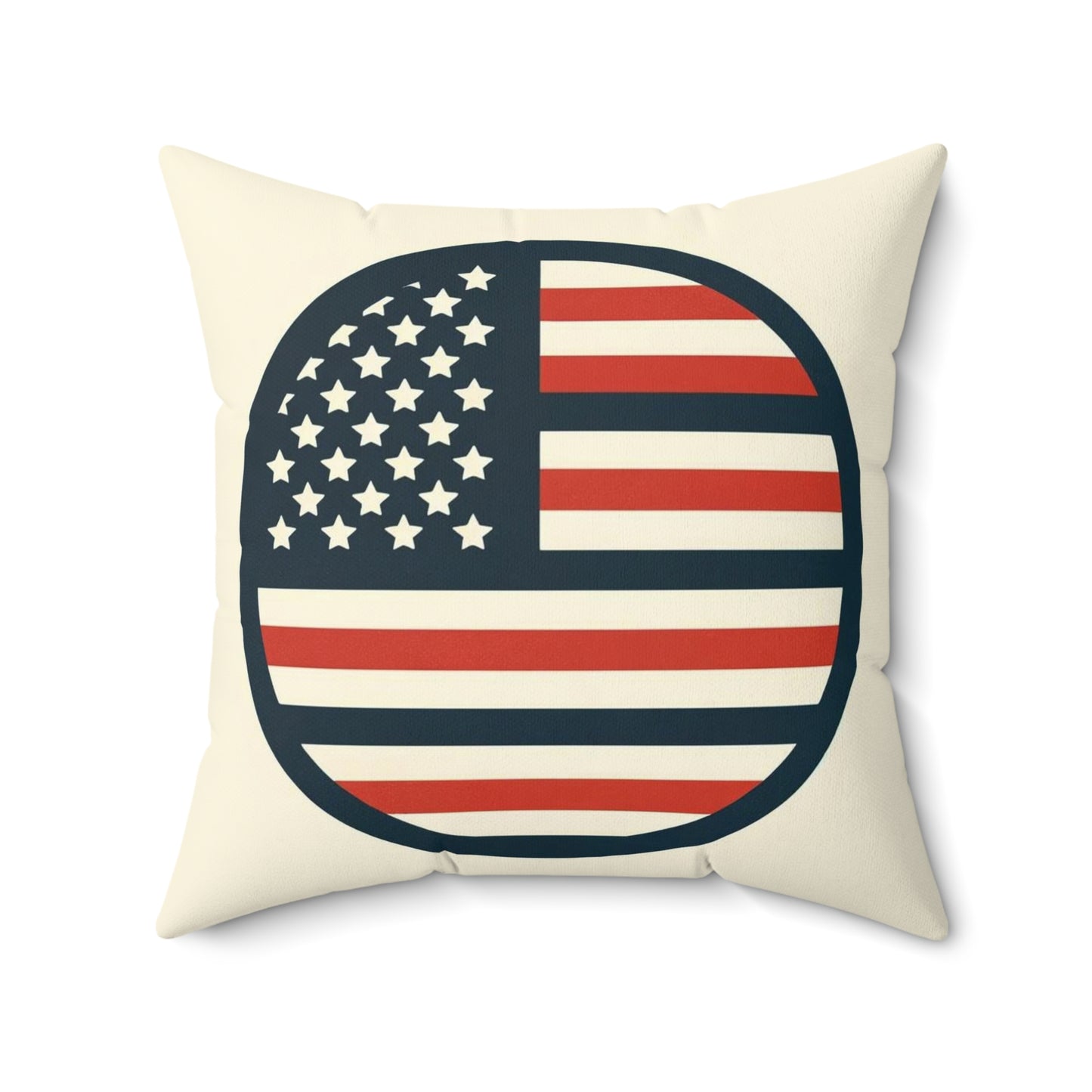 Spun Polyester Square Pillow