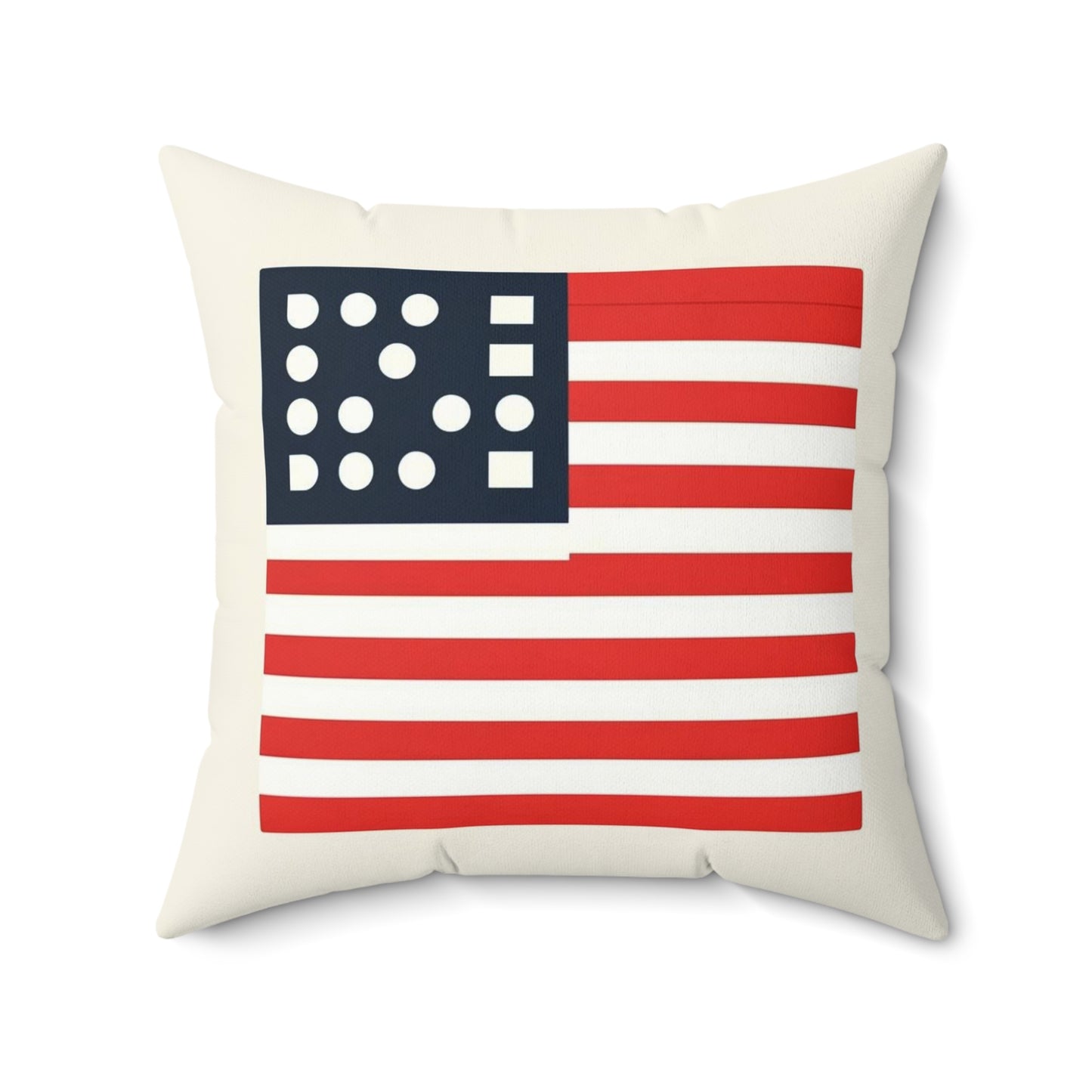 Spun Polyester Square Pillow
