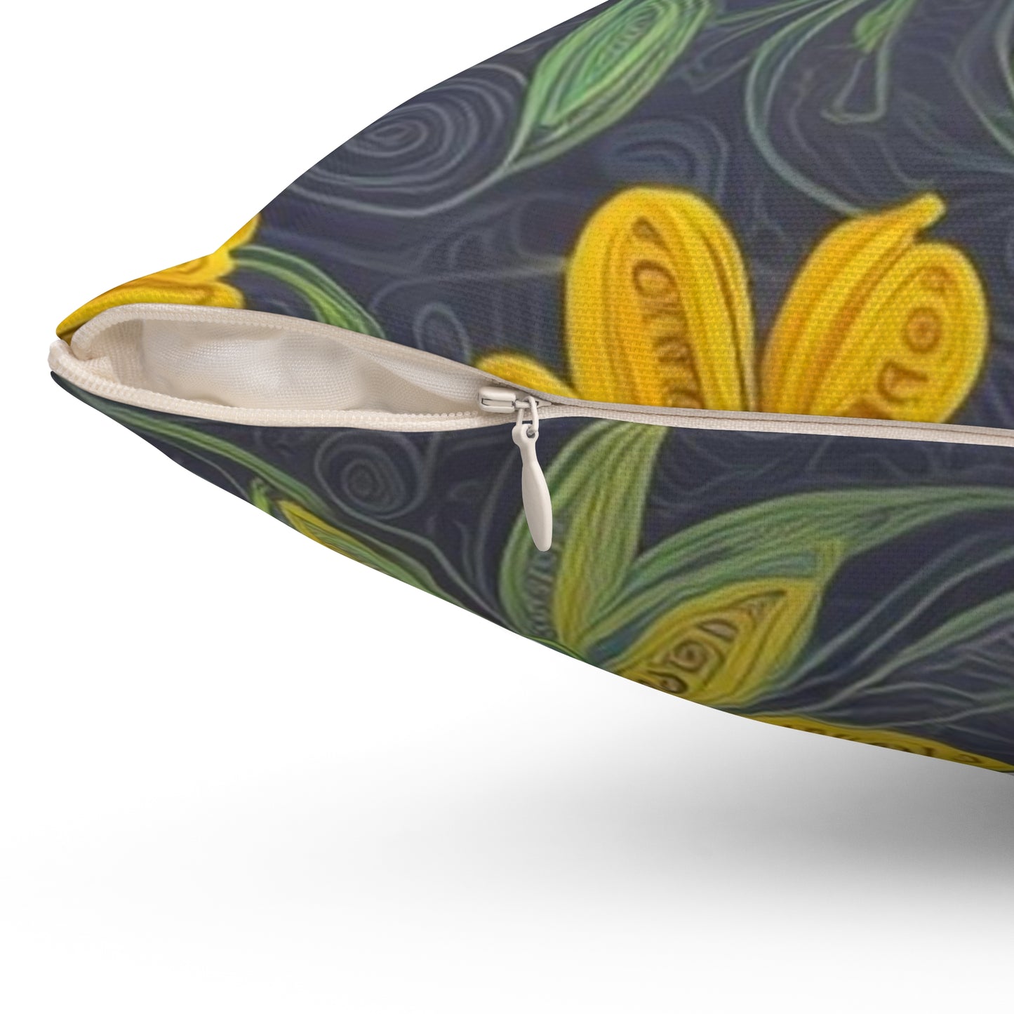 Spun Polyester Square Pillow