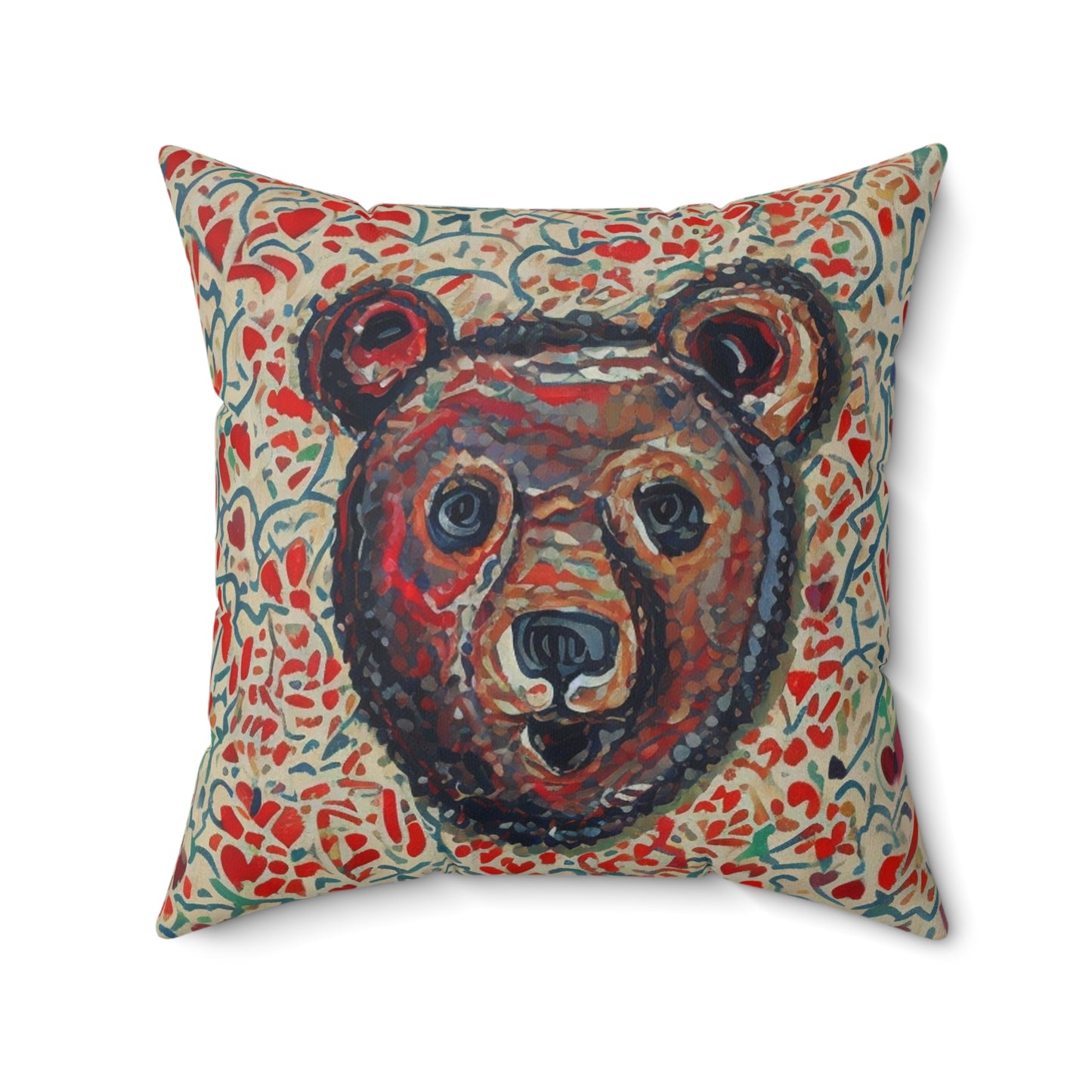 Spun Polyester Square Pillow