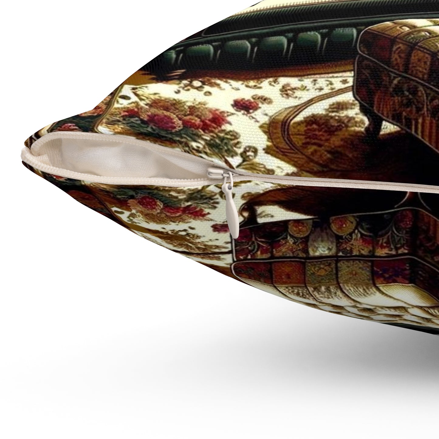 Spun Polyester Square Pillow
