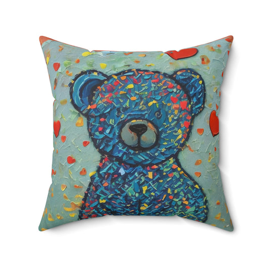 Spun Polyester Square Pillow