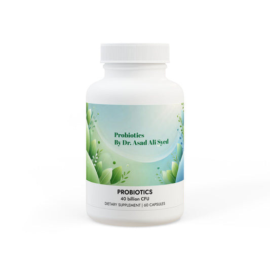 Probiotics Supplement (60 Capsules) By Dr. Asad Ali Syed