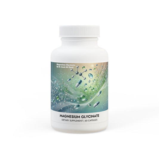 Magnesium Glycinate Supplement (60 Capsules) By Dr. Asad Ali Syed