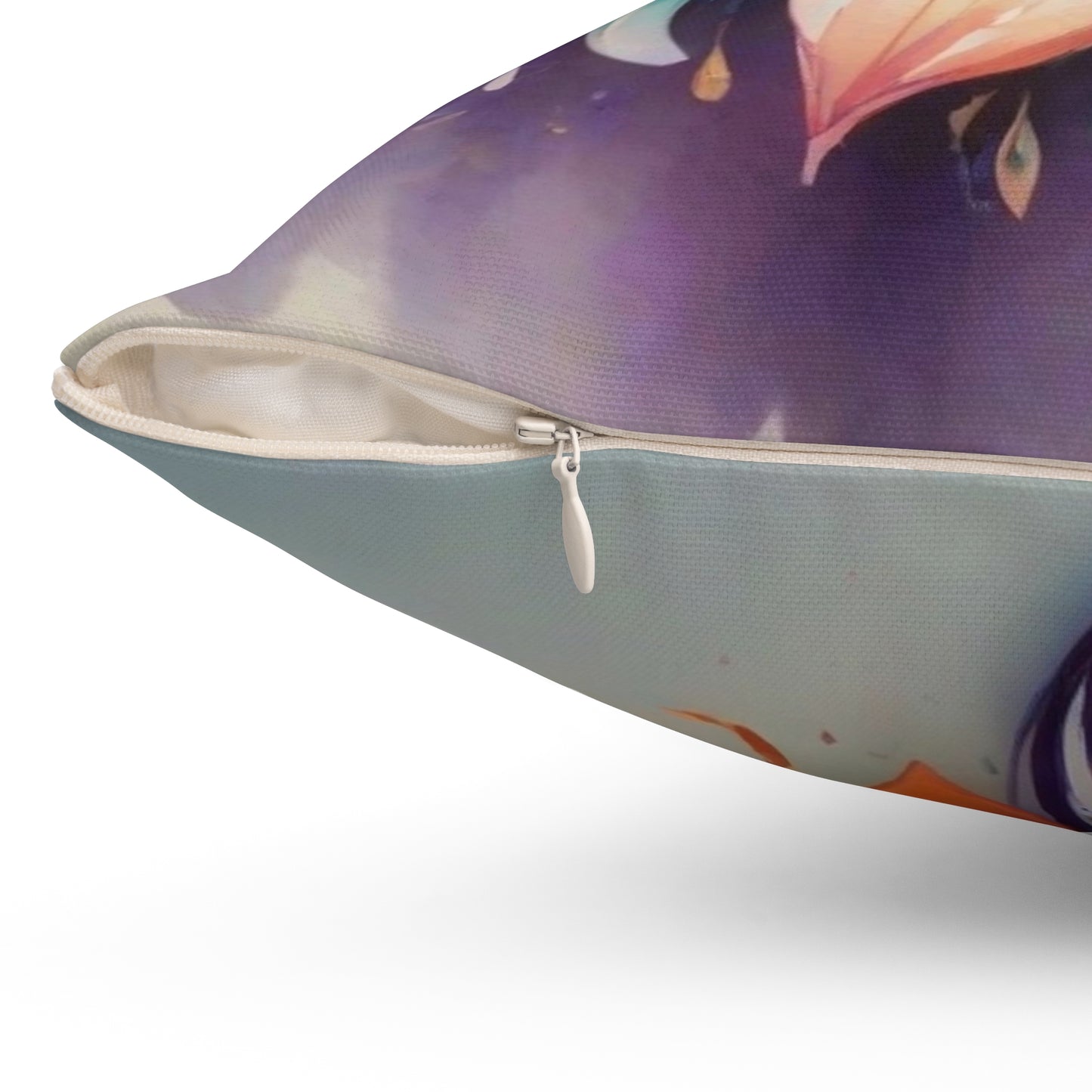 Spun Polyester Square Pillow