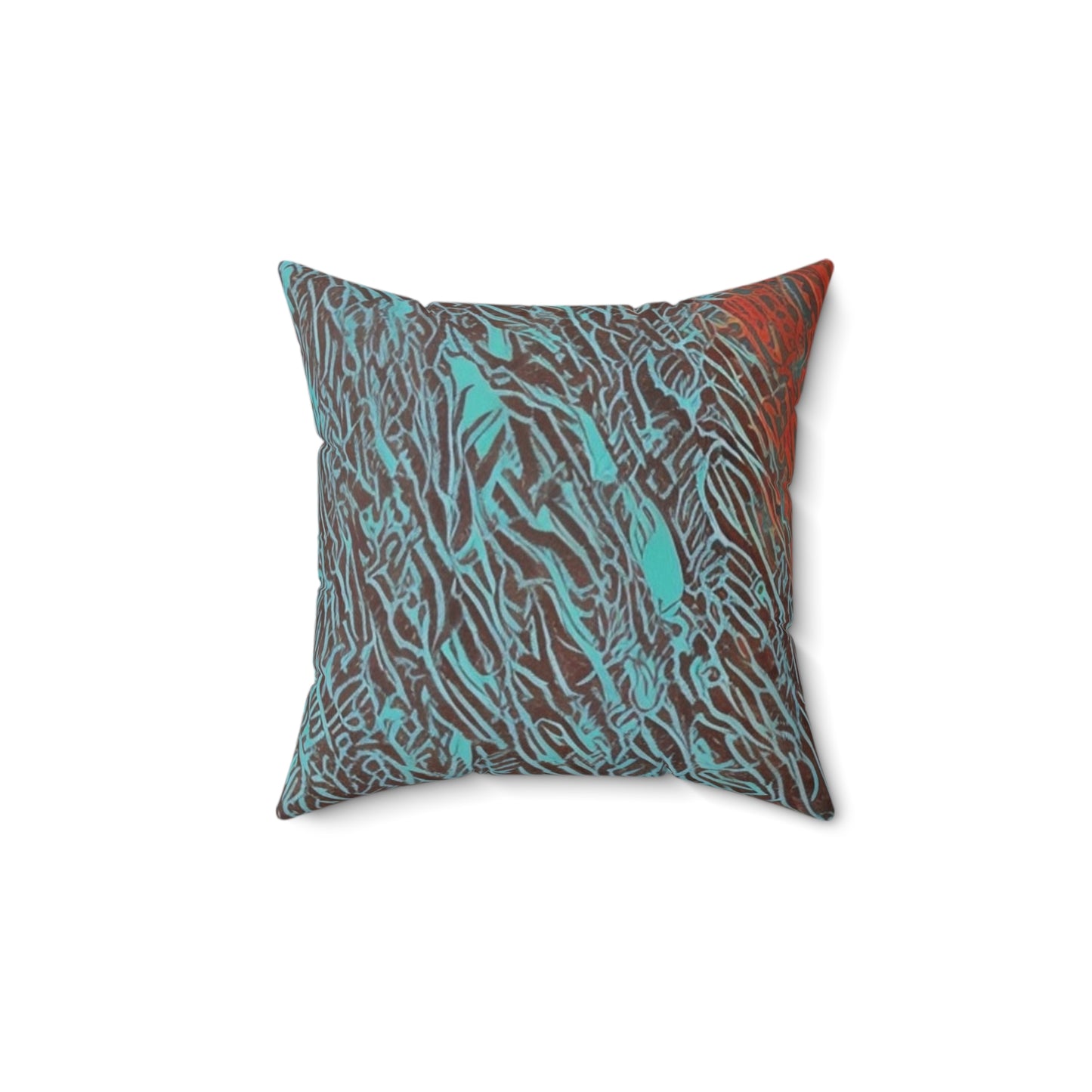 Spun Polyester Square Pillow