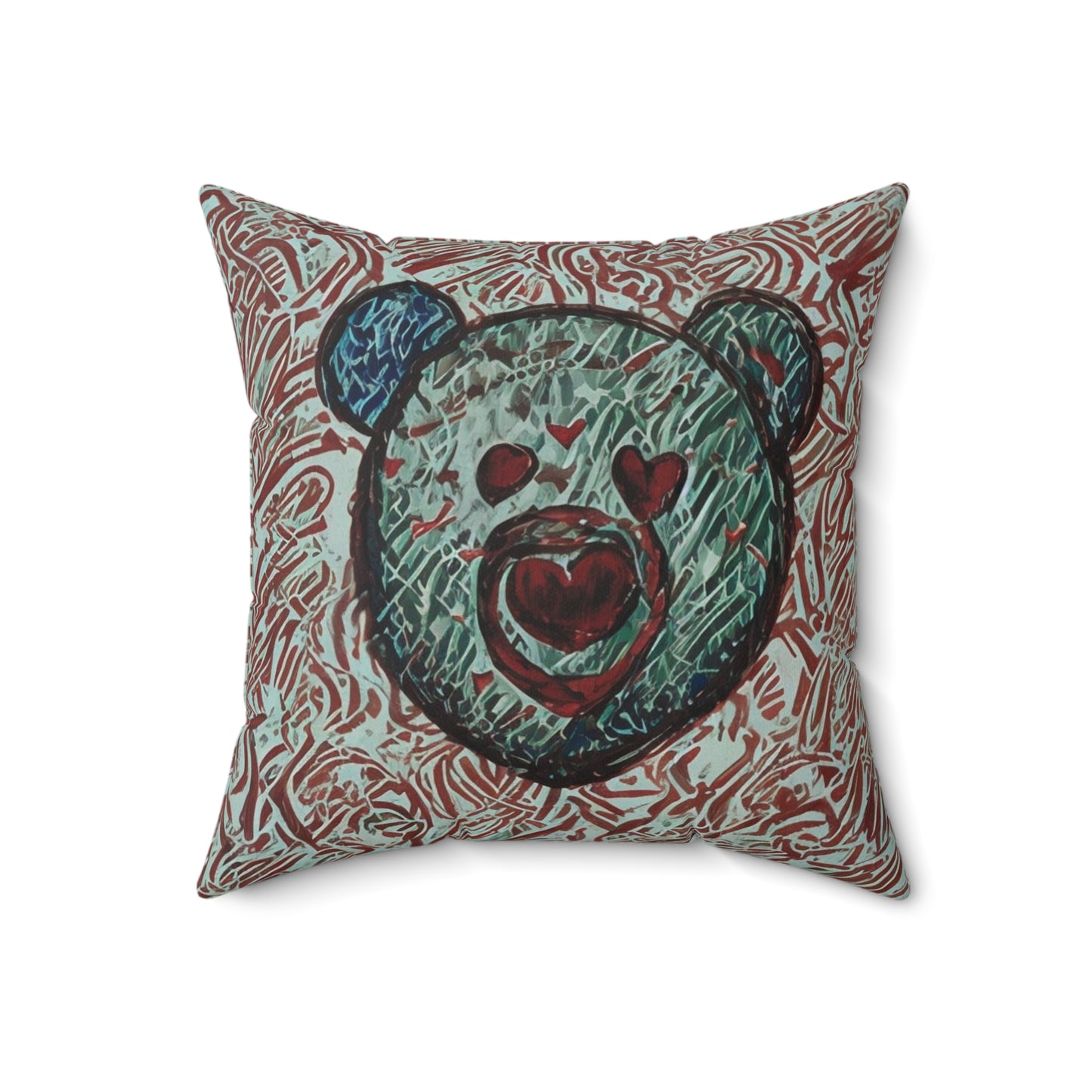 Spun Polyester Square Pillow