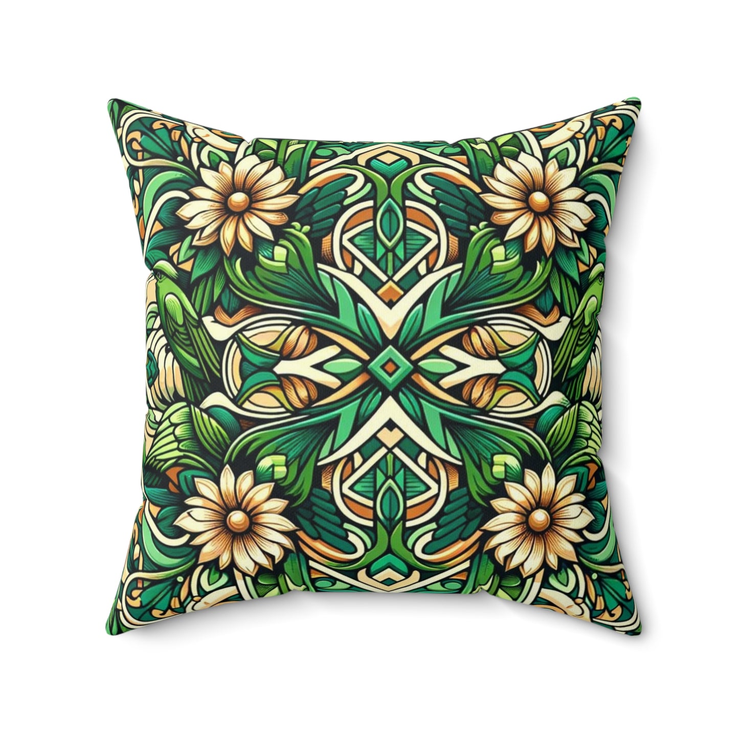 Spun Polyester Square Pillow